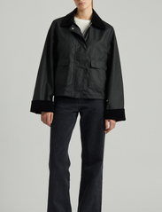 Brixtol Textiles - Sissel Wax - winter jacket - black - 2