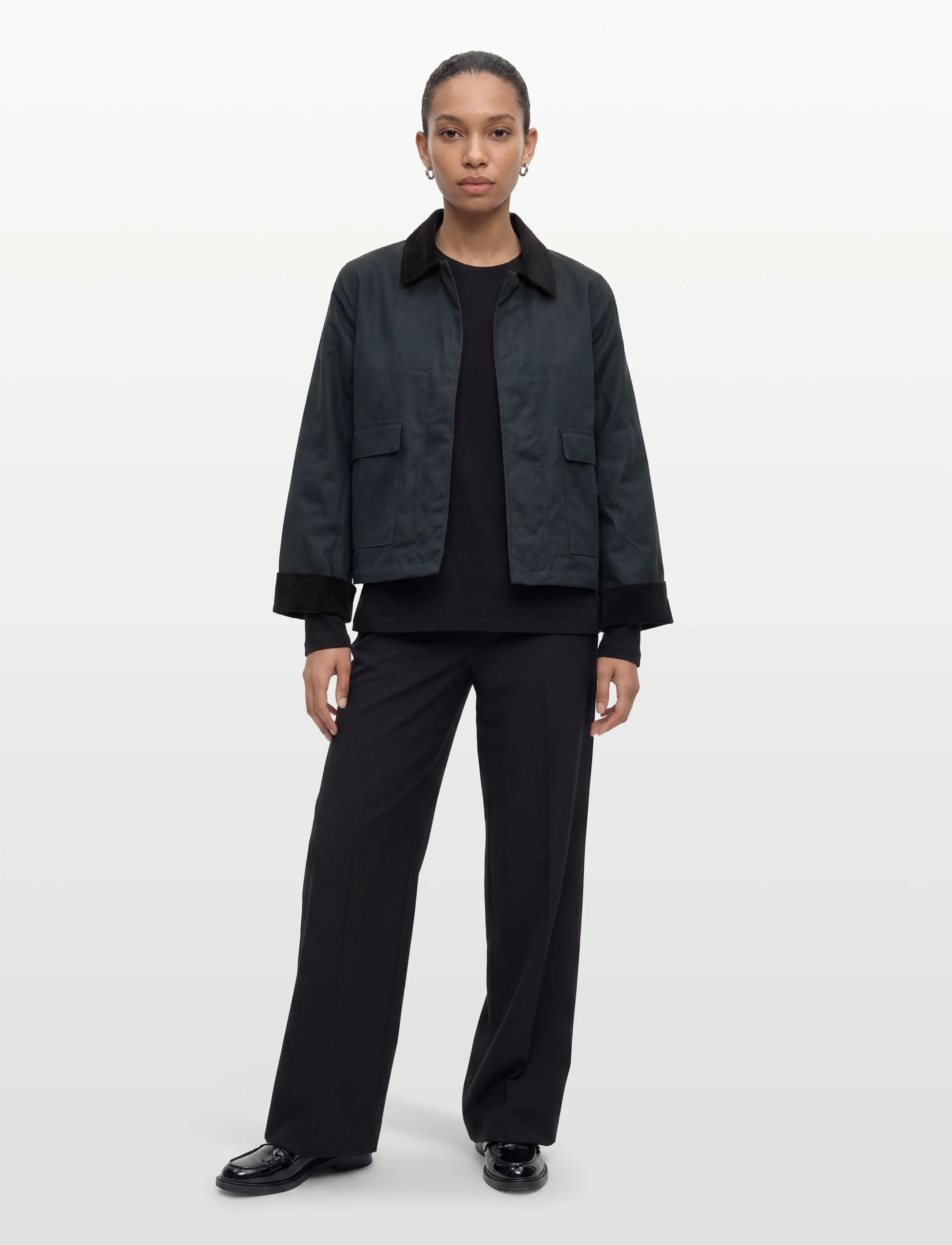 Brixtol Textiles Sissel Wax, XS, Navy, Jakker > Vatteret Jakke, Dame
