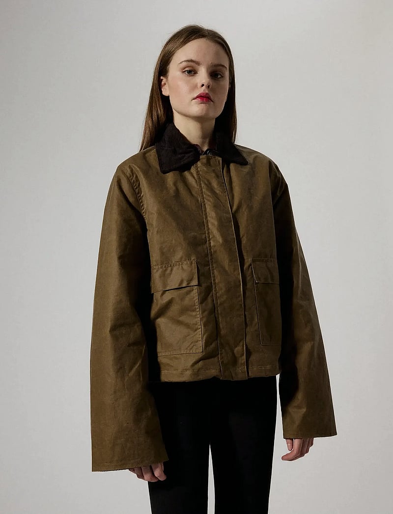 Brixtol Textiles - Sissel Wax - vårjakker - deep sand - 0
