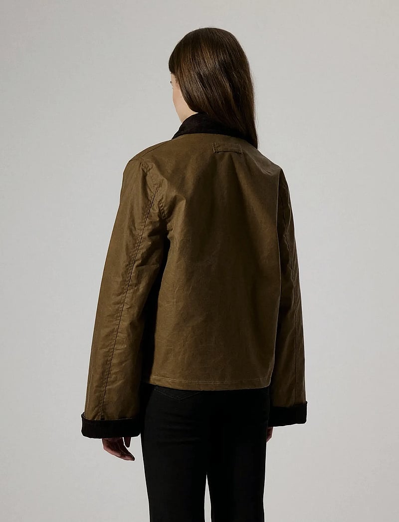 Brixtol Textiles - Sissel Wax - vårjakker - deep sand - 2
