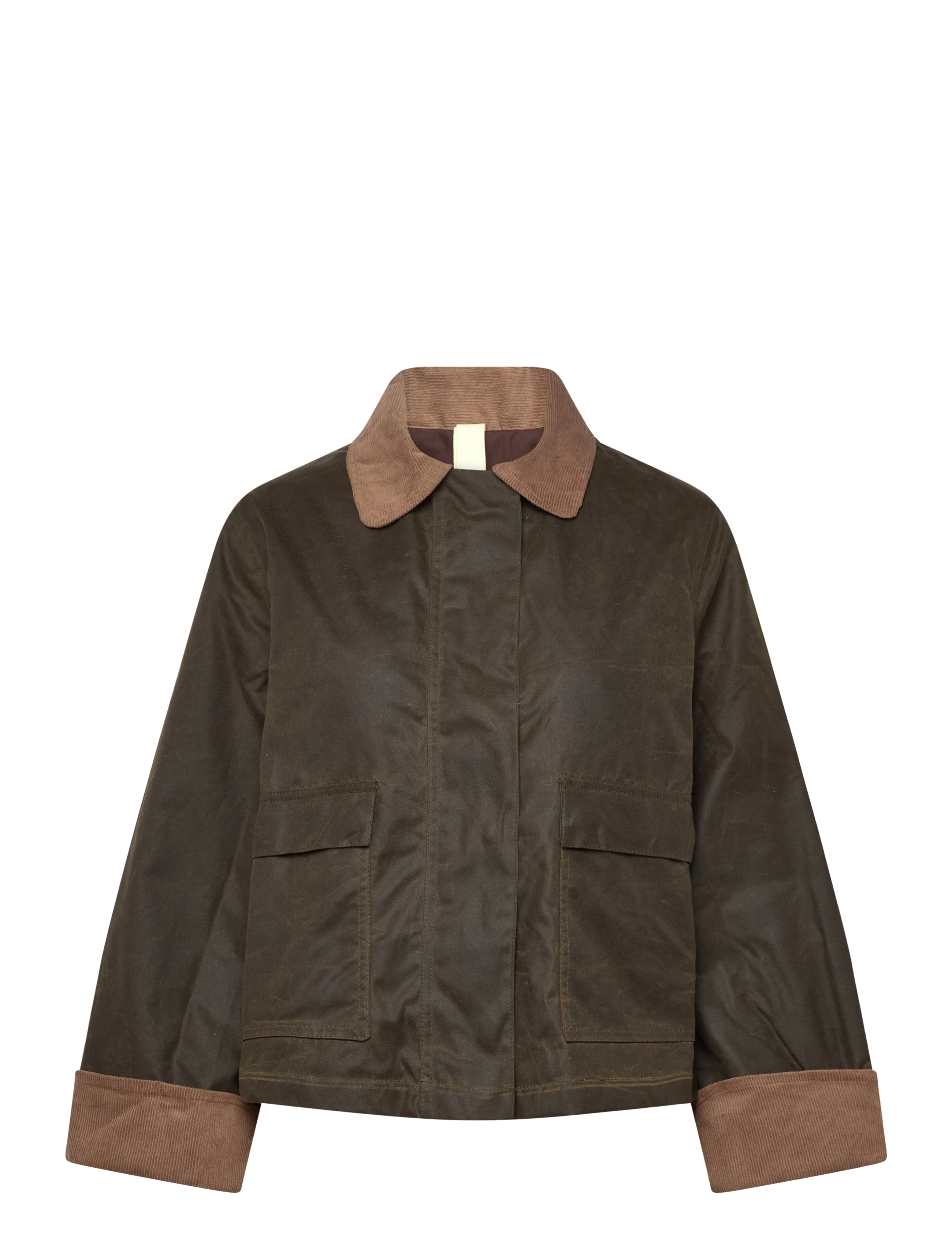 Brixtol Textiles Sissel Wax - Kleidung - LIGHT OLIVE / green