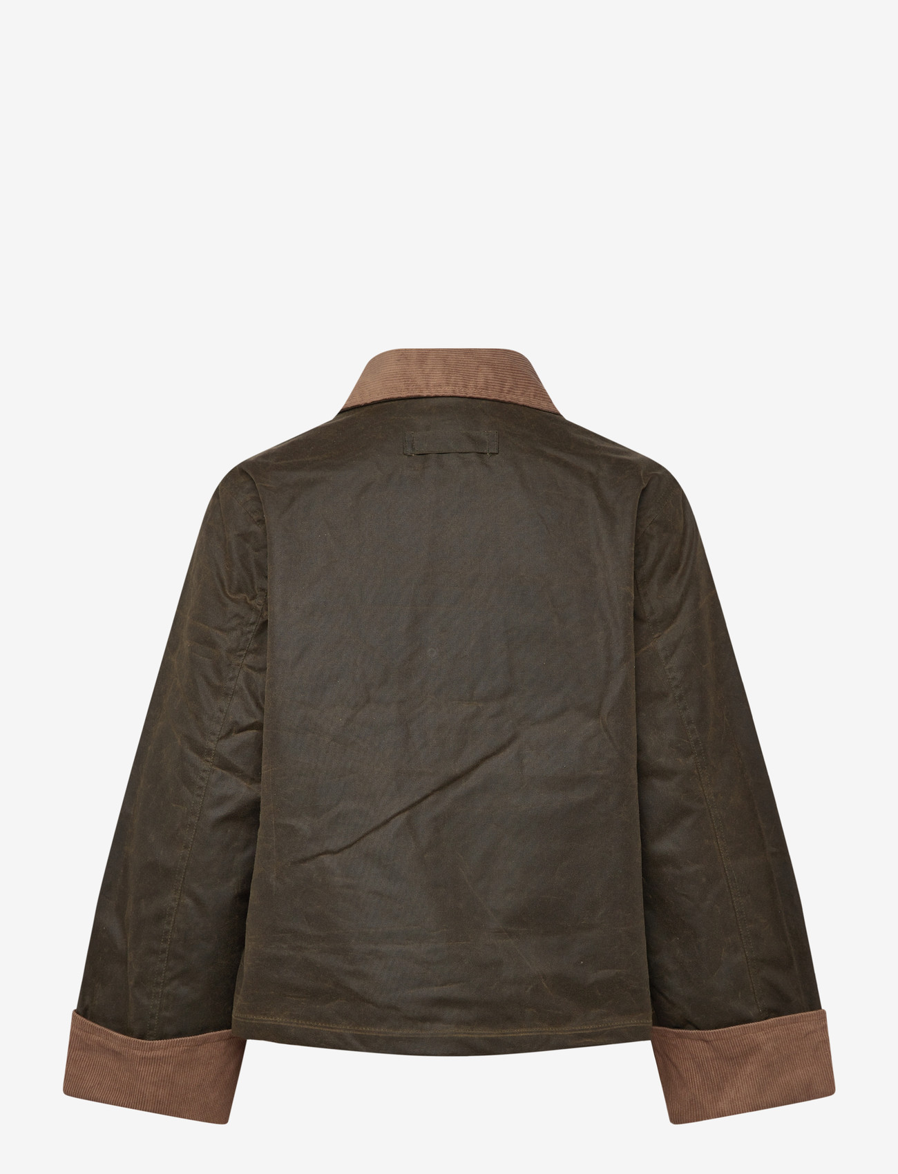 Brixtol Textiles - Sissel Wax - kurtki wiosenne - light olive - 1