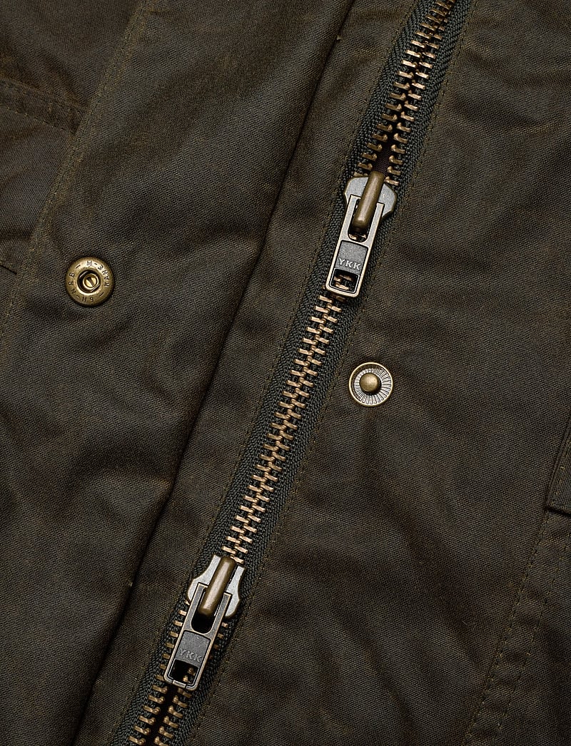 Brixtol Textiles - Sissel Wax - kurtki wiosenne - light olive - 4