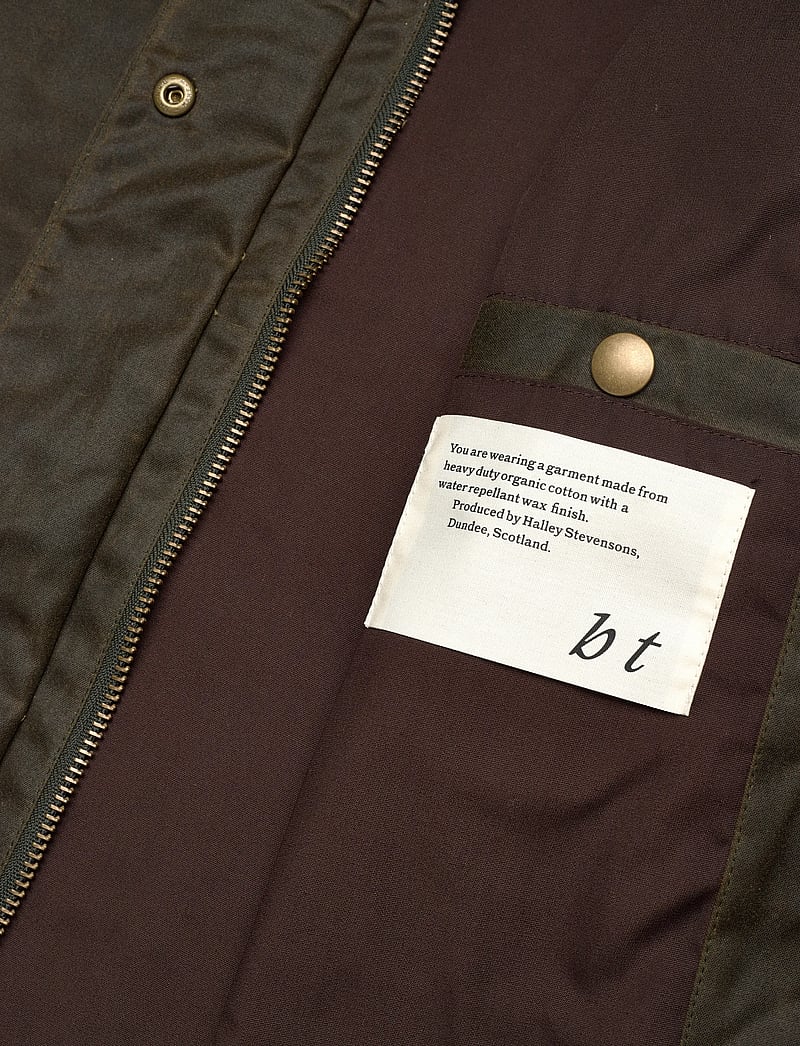 Brixtol Textiles - Sissel Wax - kurtki wiosenne - light olive - 5