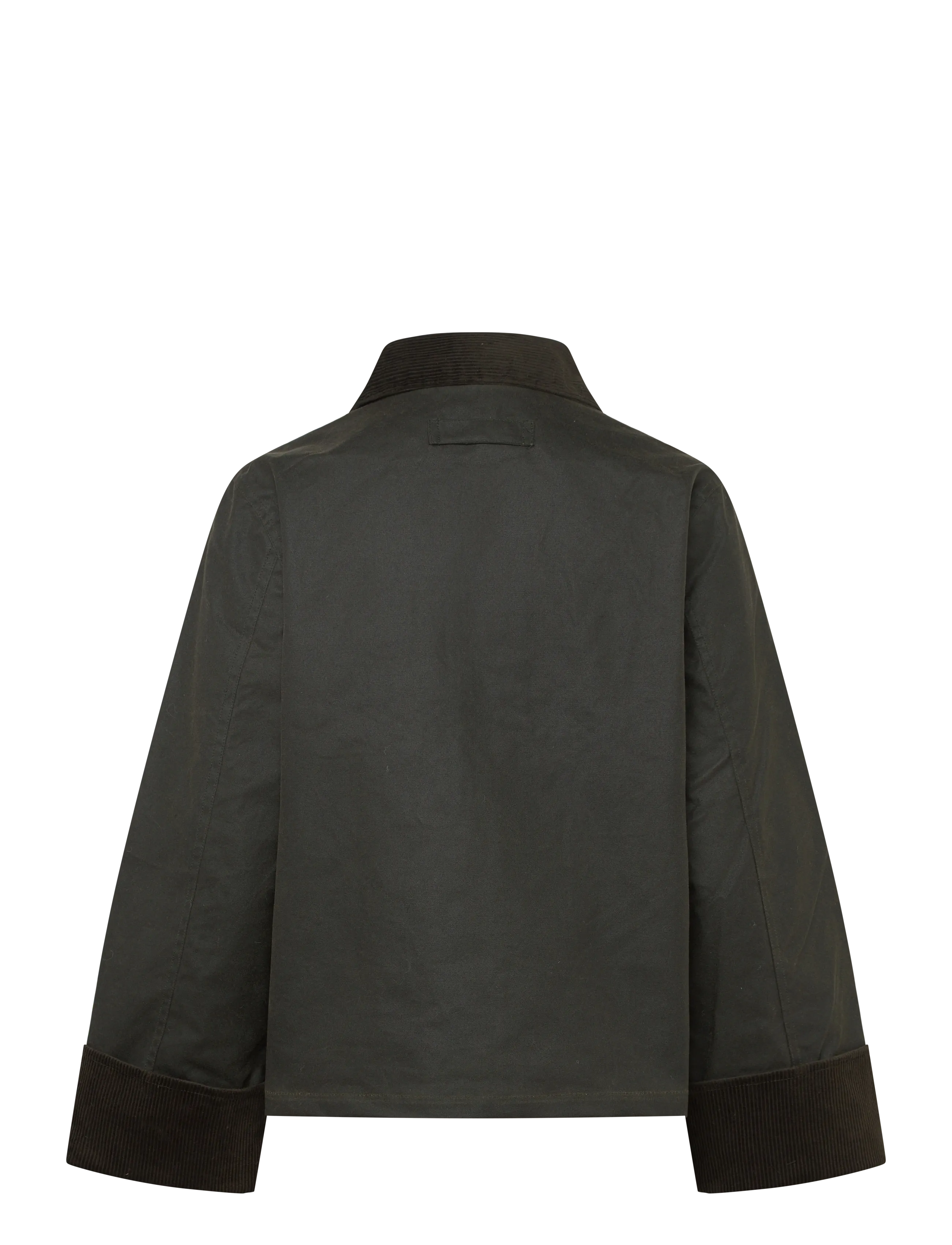 Brixtol Textiles - Sissel Wax - olive - 1