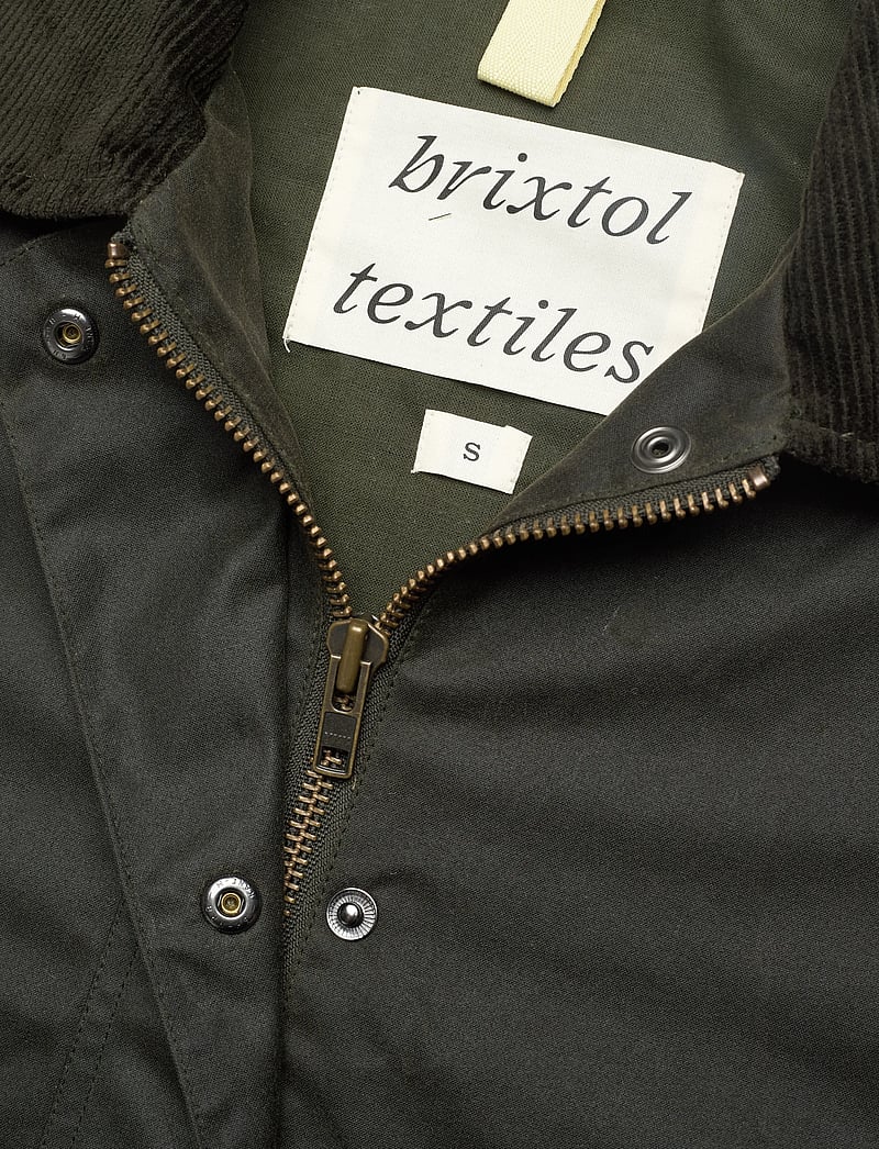 Brixtol Textiles - Sissel Wax - utility-jakker - olive - 2