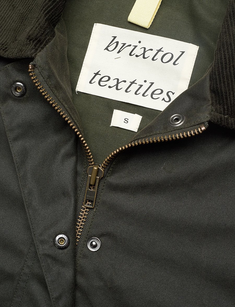 Brixtol Textiles - Sissel Wax - kevadjoped - olive - 2