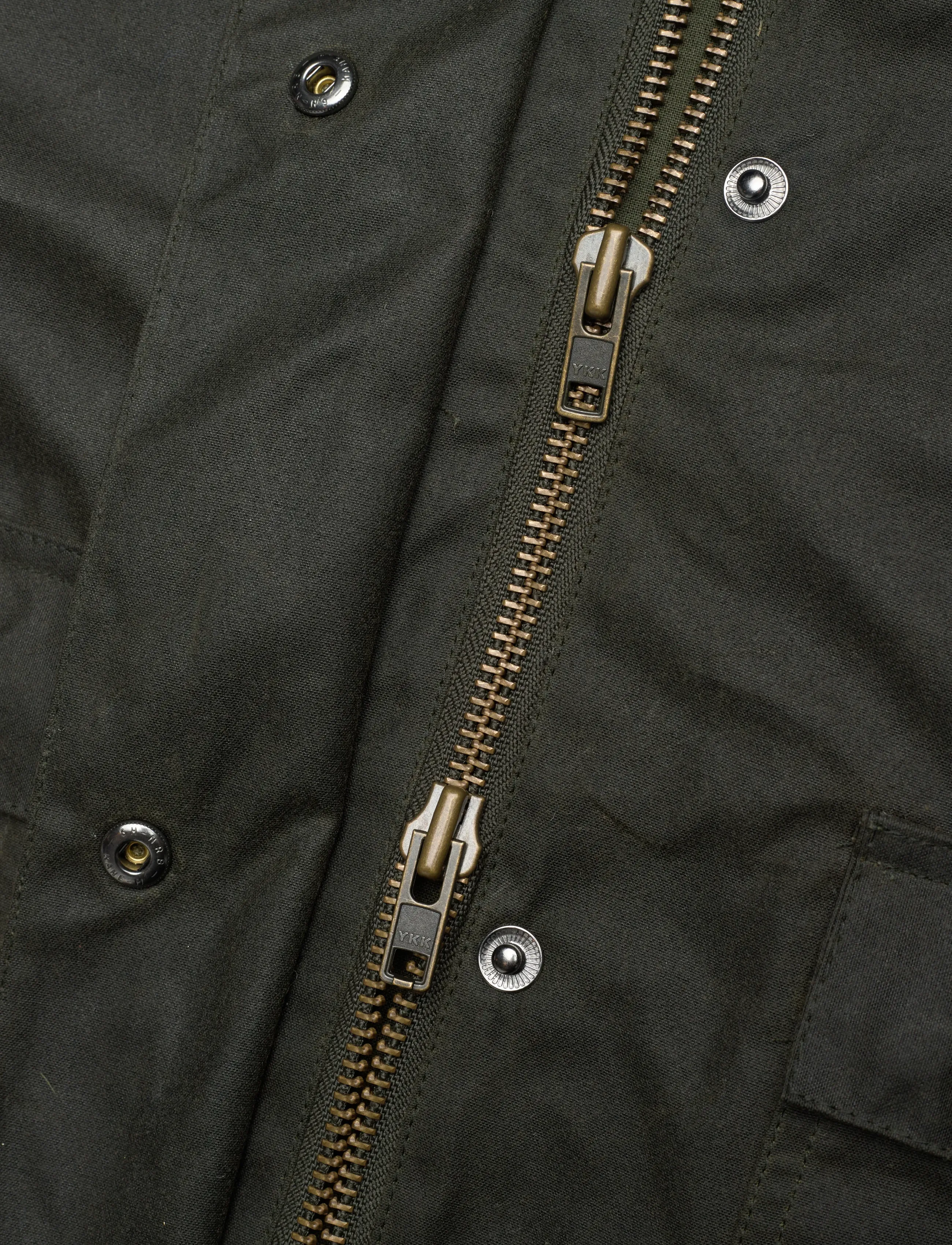 Brixtol Textiles - Sissel Wax - olive - 4