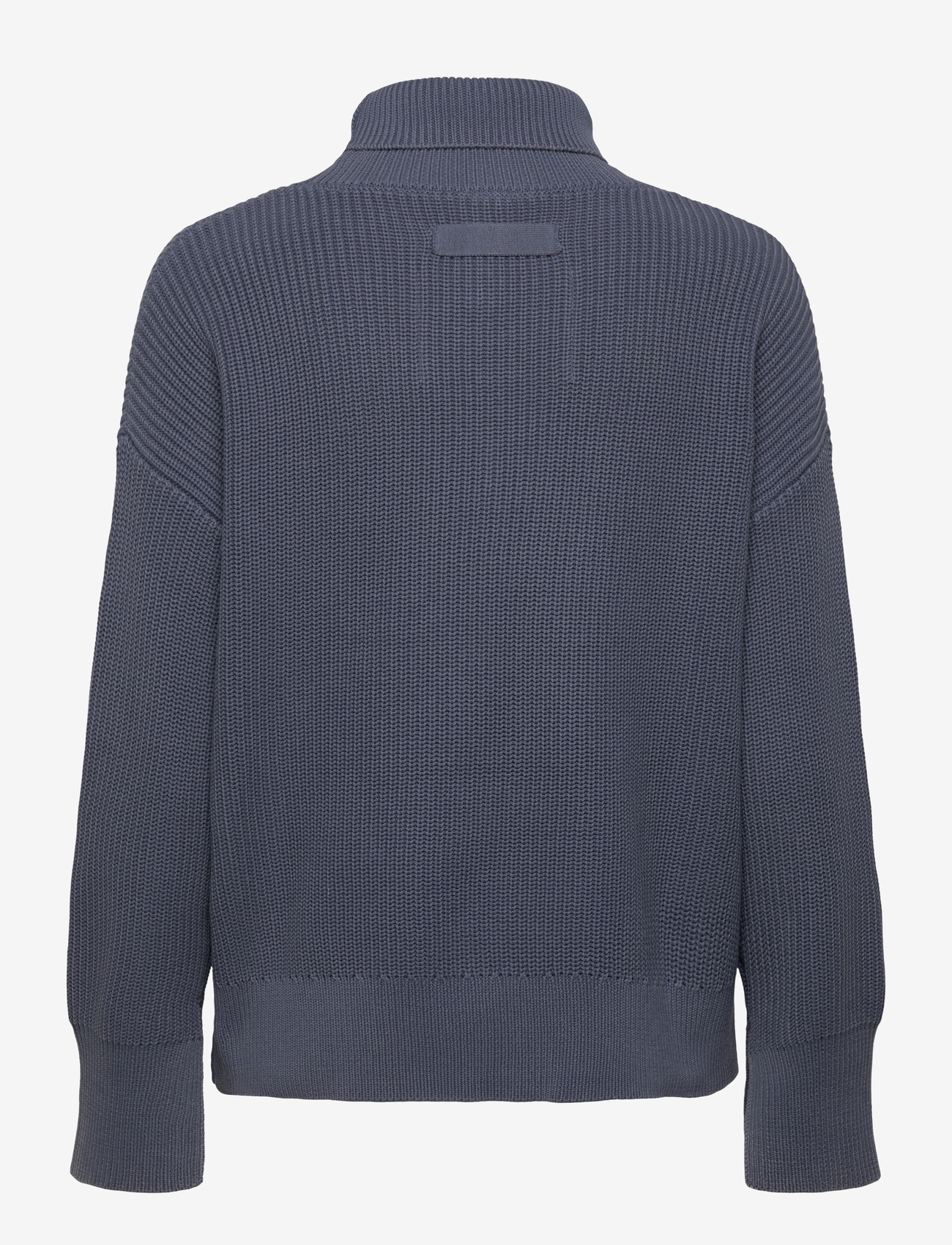 Brixtol Textiles - Sage Dusty Red - rollkragenpullover - dusty blue - 2