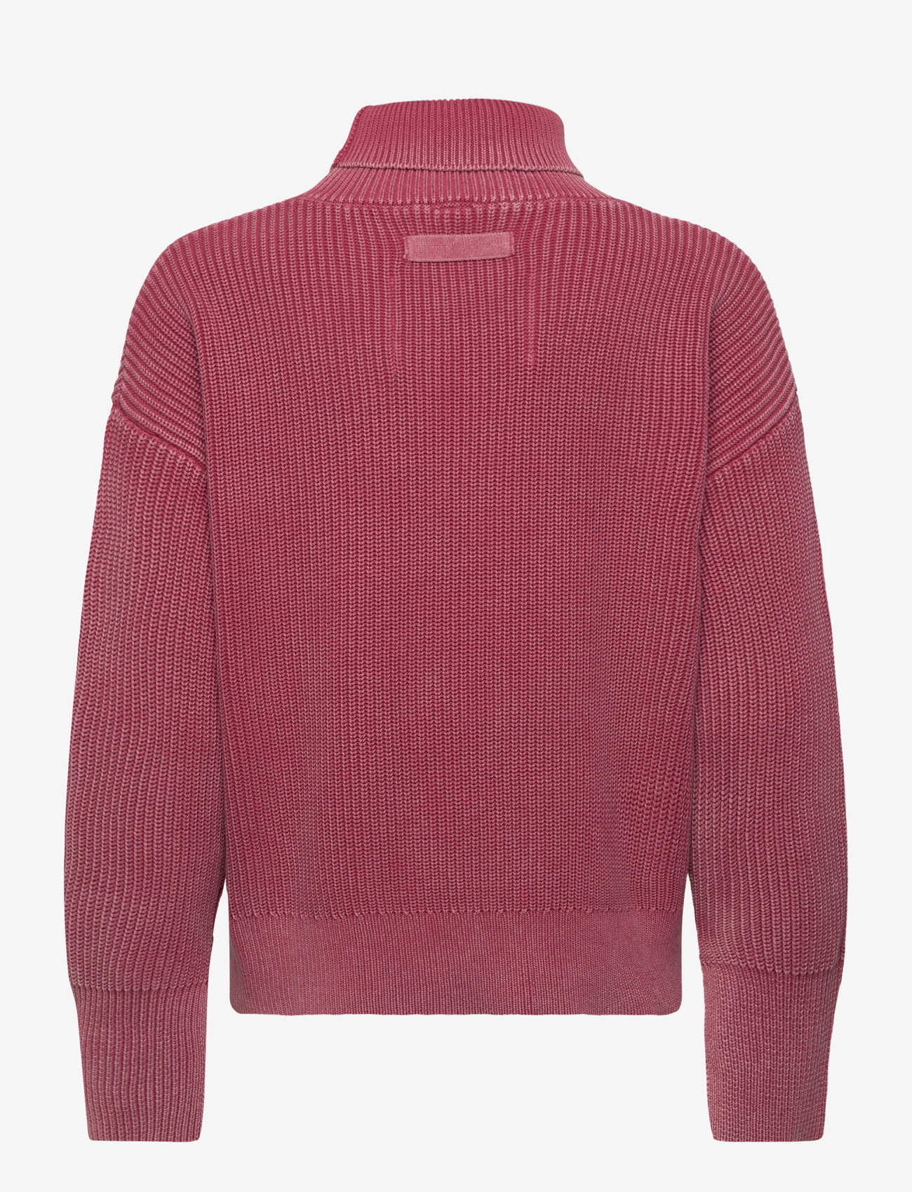 Brixtol Textiles - Sage Dusty Red - rollkragenpullover - dusty red - 2