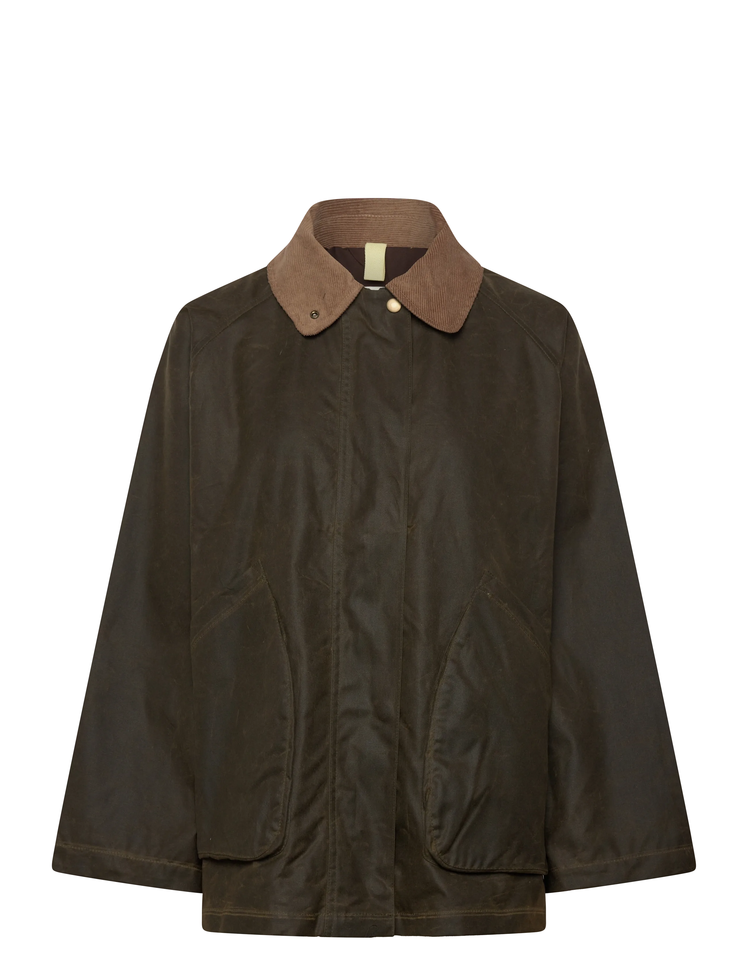 Brixtol Textiles Davonna Light Olive - Utility jakid - LIGHT OLIVE / khaki/green