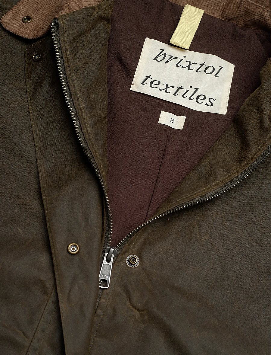 Brixtol Textiles - Davonna - utility jakid - light olive - 3