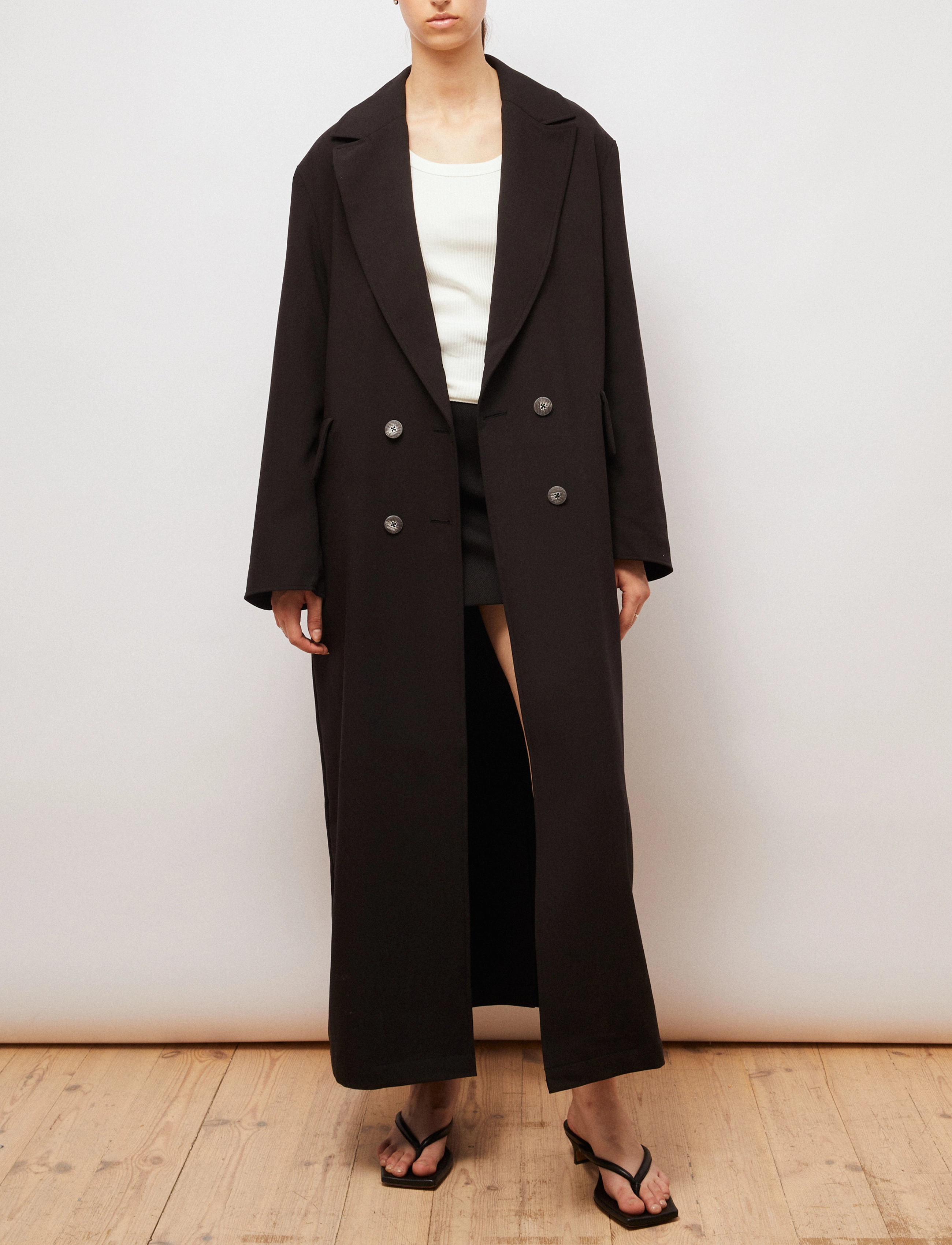 Brixtol Textiles - Olivia - overtøj - black - 5