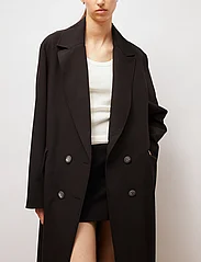 Brixtol Textiles - Olivia - Wool coat - winter coats - black - 4