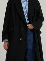 Brixtol Textiles - Olivia - Wool coat - winter coats - black - 6