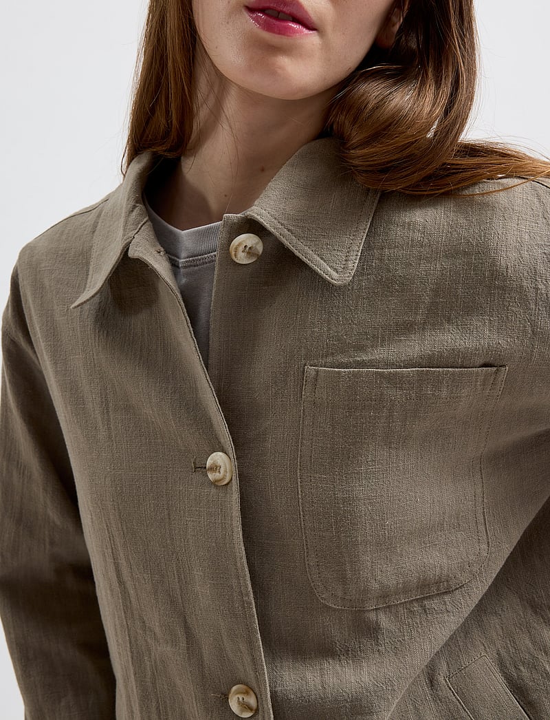 Brixtol Textiles - Ally Linen - modetrender - light moss - 4