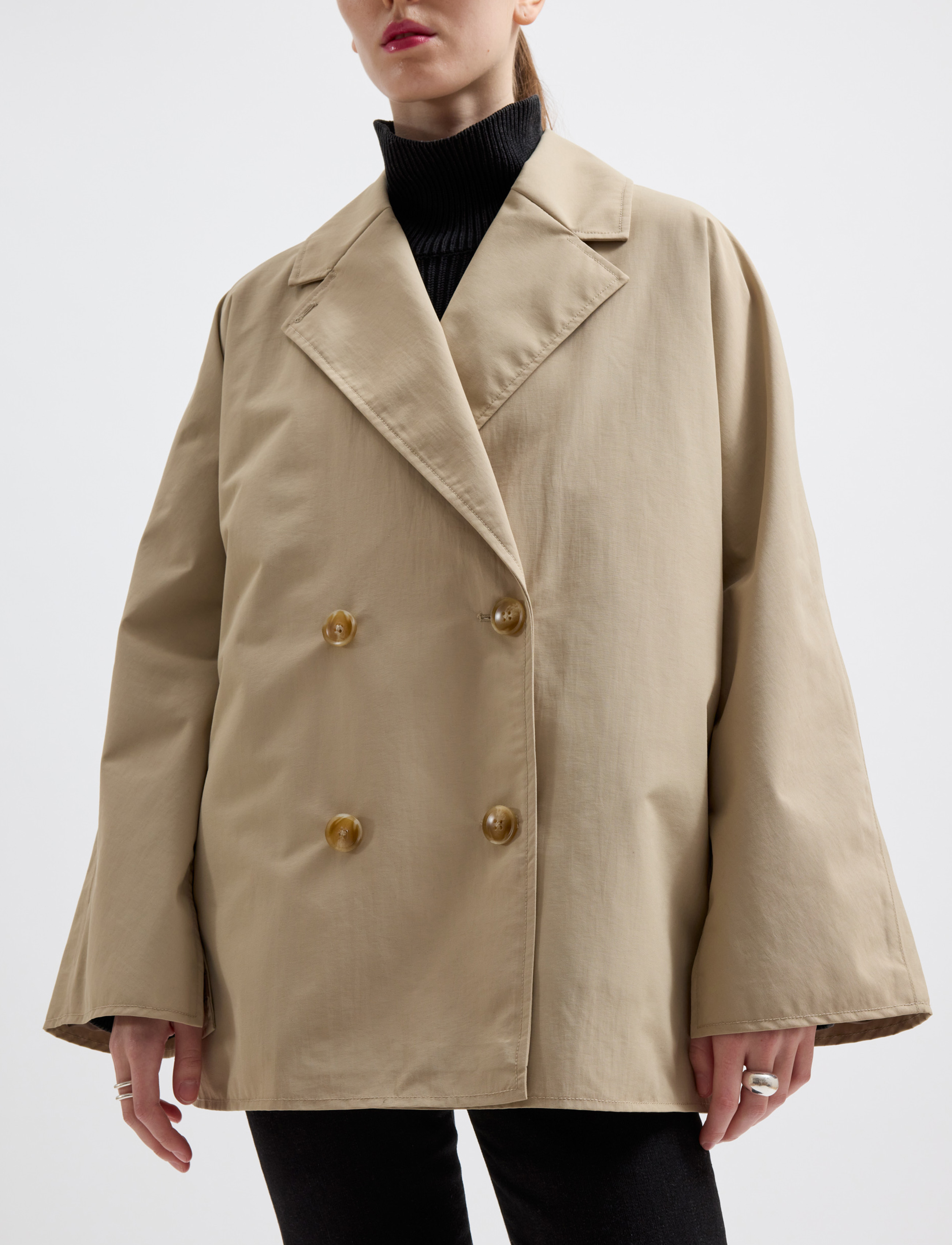 Brixtol Textiles - Margot Nylon - khaki - 5