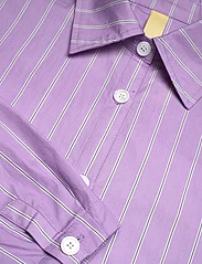 Brixtol Textiles - Stella - langærmede skjorter - light lilac stripe - 6