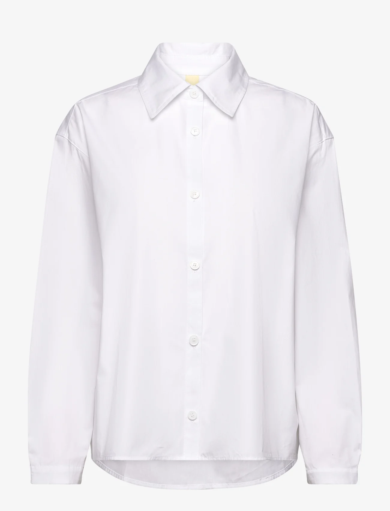 Brixtol Textiles - Stella - long-sleeved shirts - optic white - 0