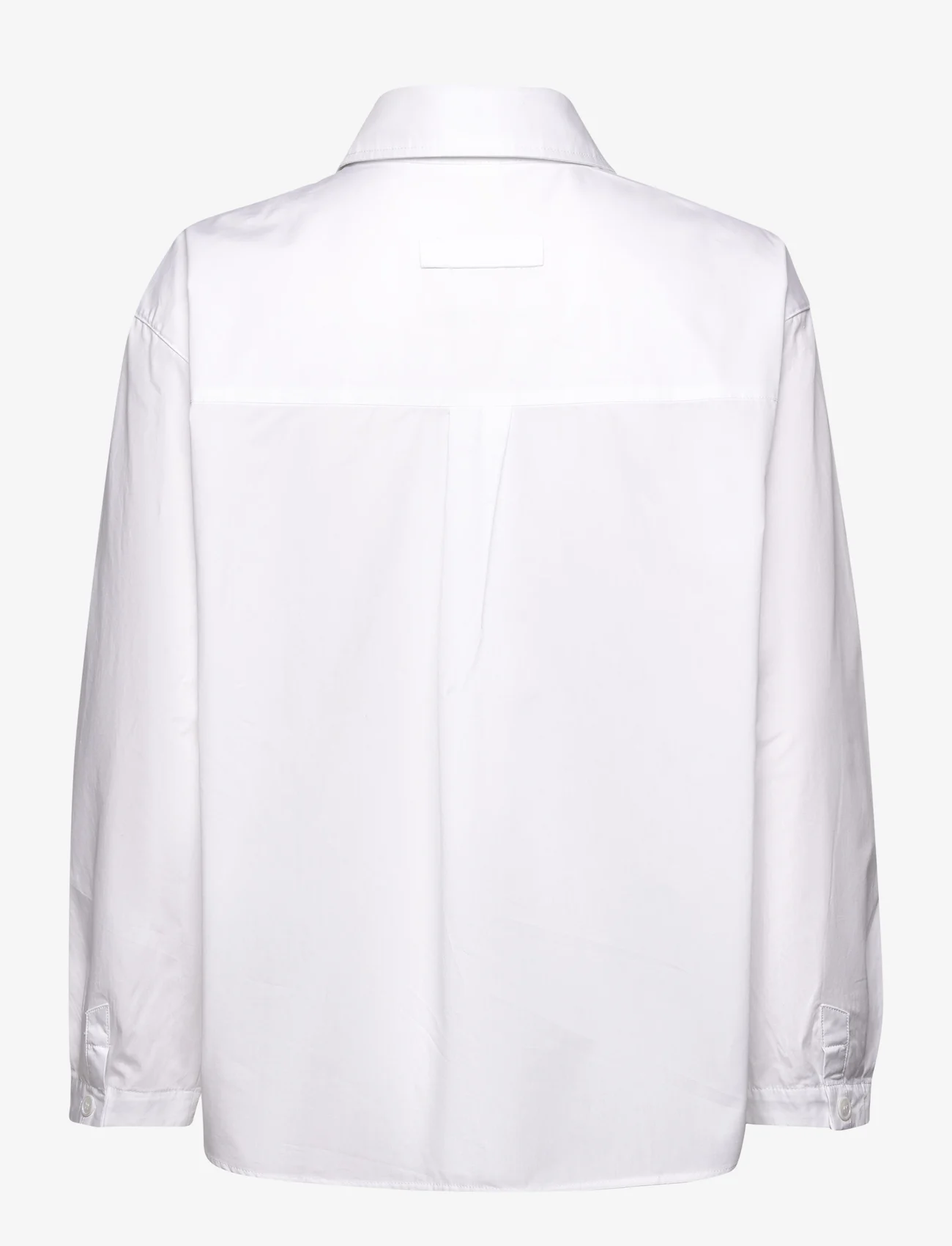 Brixtol Textiles - Stella - long-sleeved shirts - optic white - 1