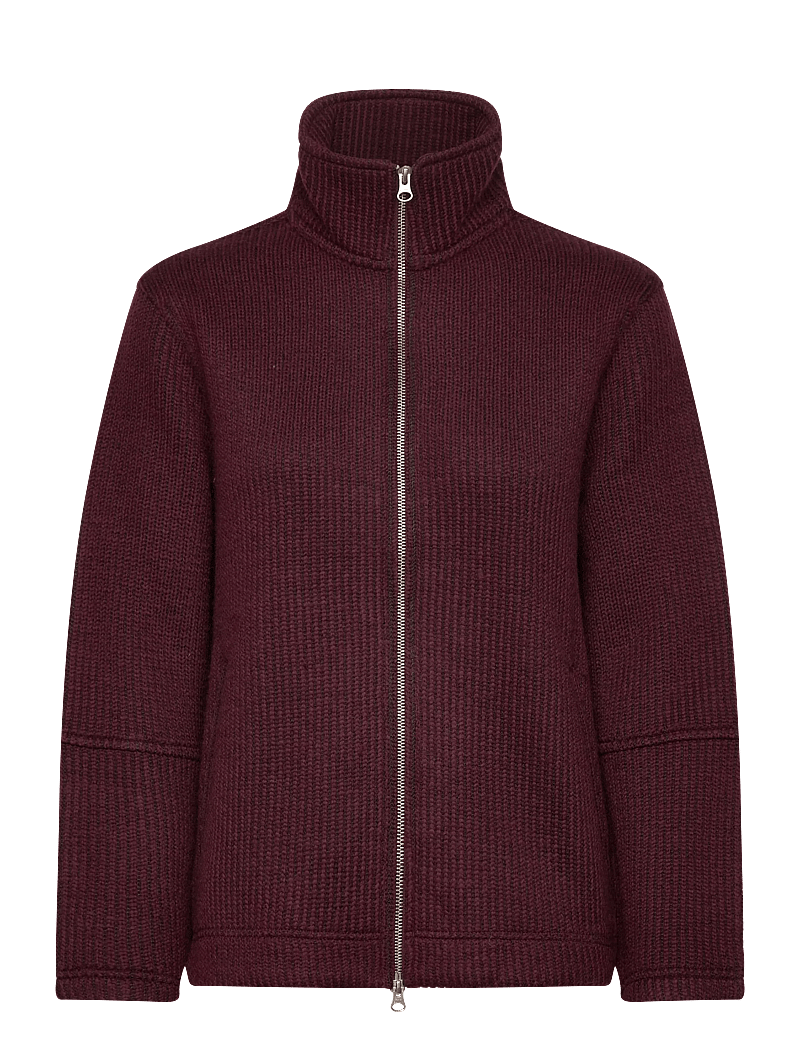 Brixtol Textiles - Seven Women Wool - vinterjackor - burgundy - 1