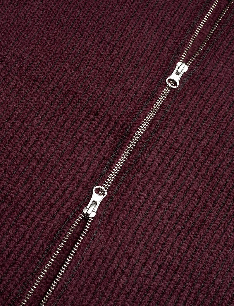 Brixtol Textiles - Seven Women Wool - vinterjackor - burgundy - 5