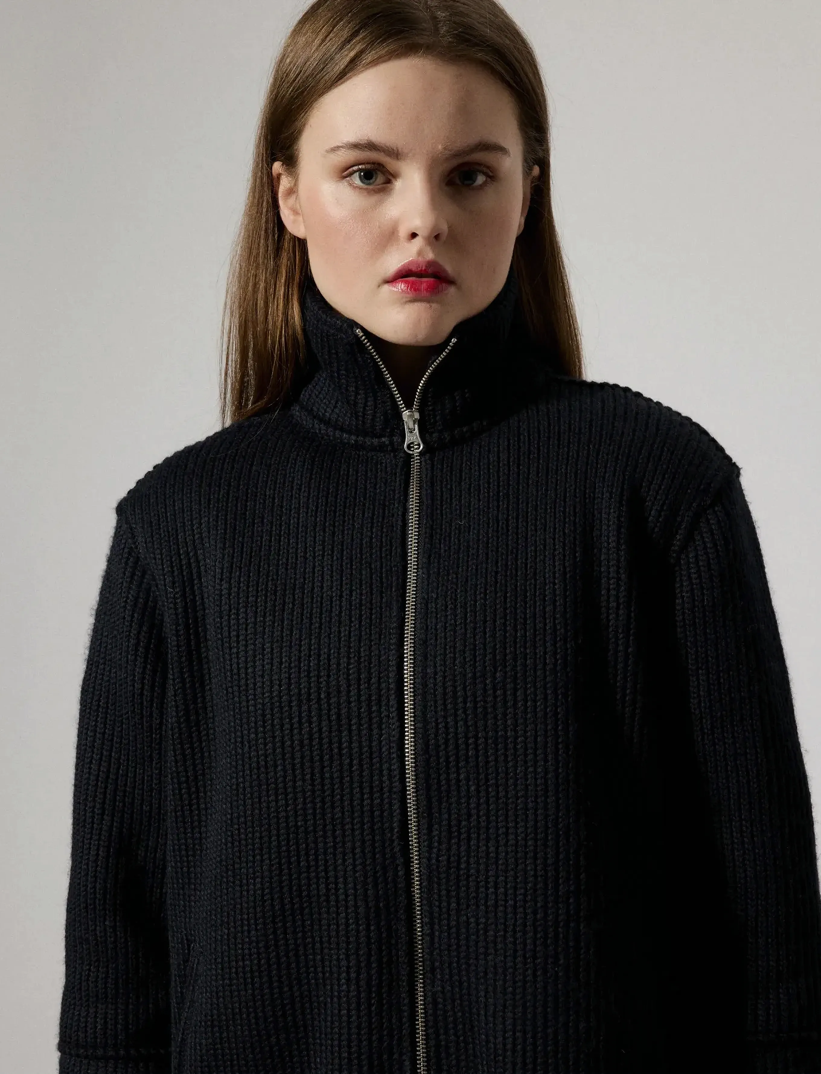 Brixtol Textiles Seven Women Wool, M, Jackets, Marineblau - Wool Frauen