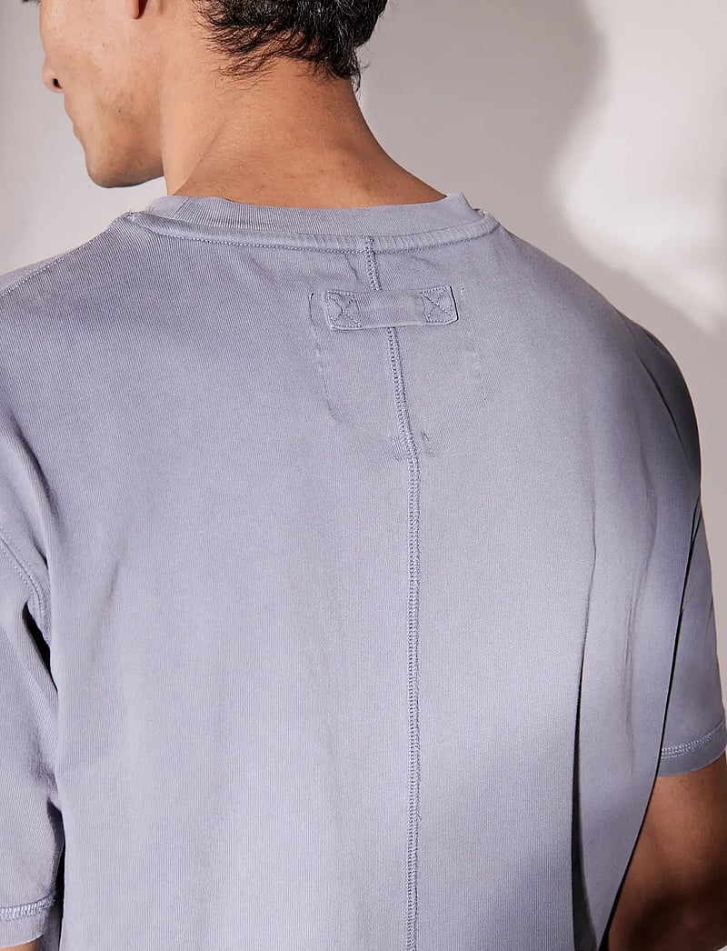 Brixtol Textiles - BT T-shirt Washed dusty blue - lühikeste varrukatega t-särgid - washed dusty blue - 5