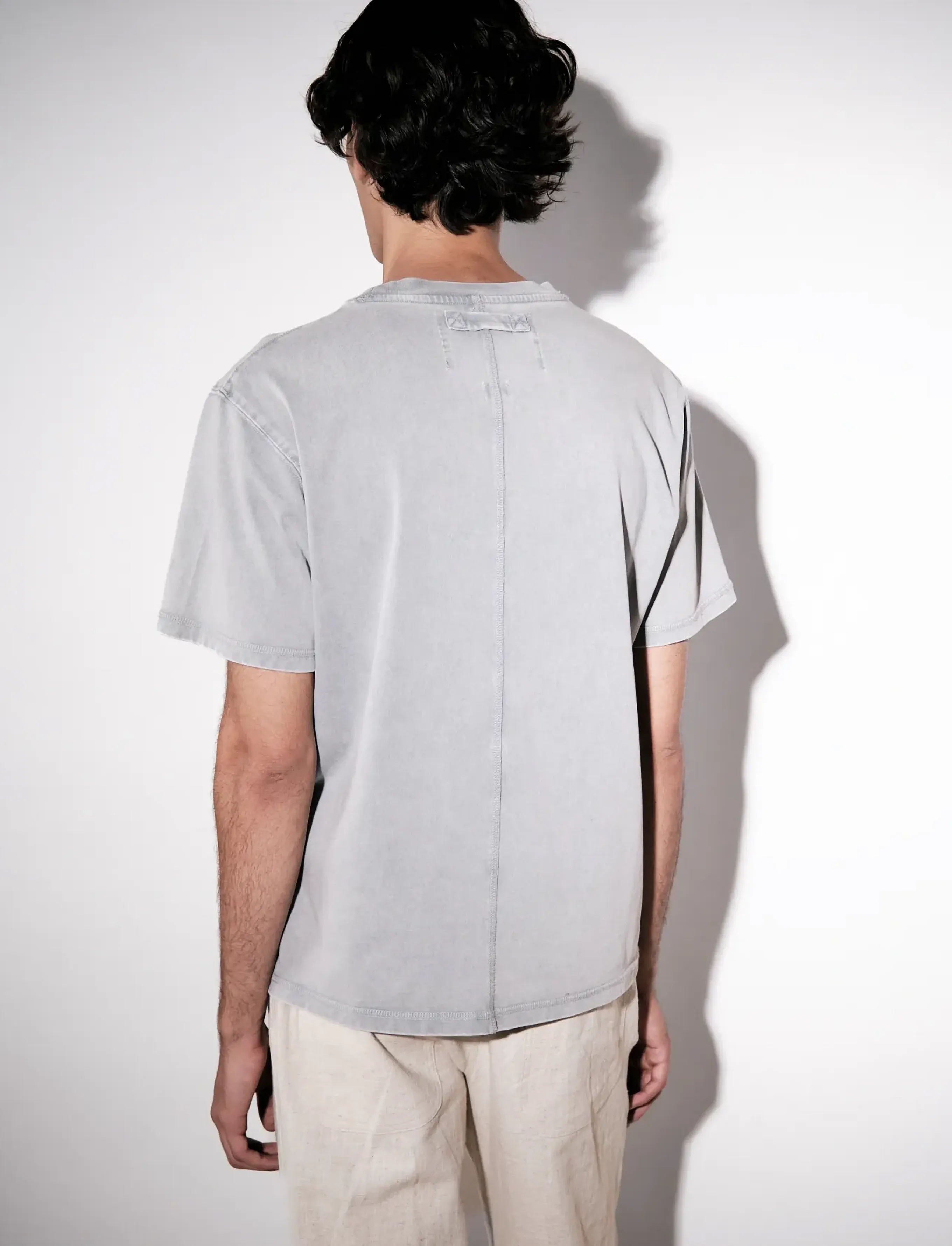 Brixtol Textiles - BT T-shirt Washed Grey - kortærmede t-shirts - washed grey - 3