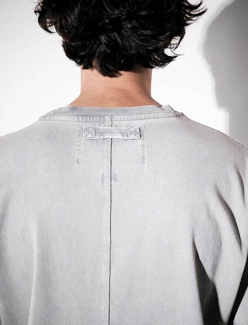 Brixtol Textiles - BT T-shirt Washed dusty blue - t-shirts - washed grey - 4