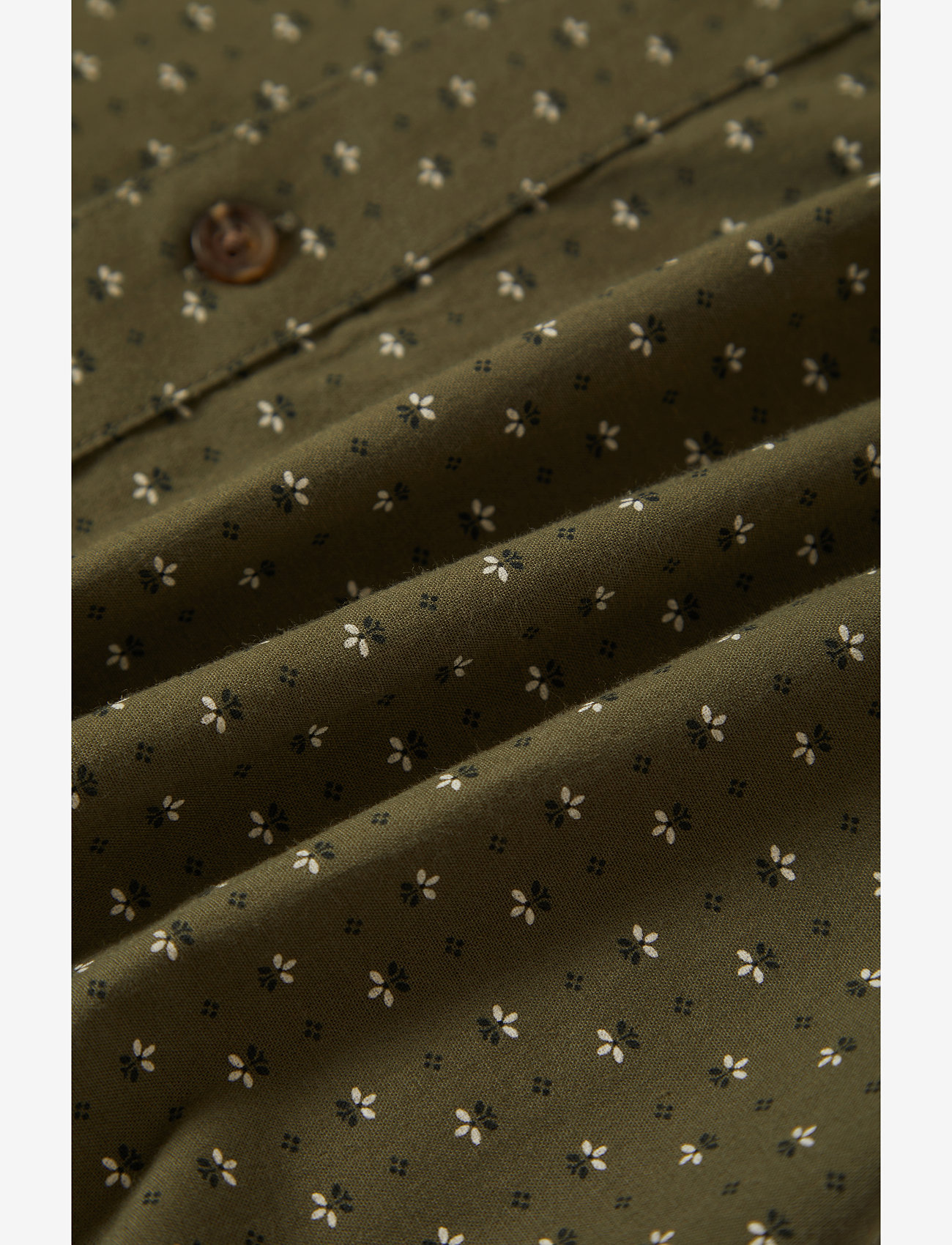 Brixton - Charter Print S/S Wvn - short-sleeved shirts - ivy green/micro floral - 3