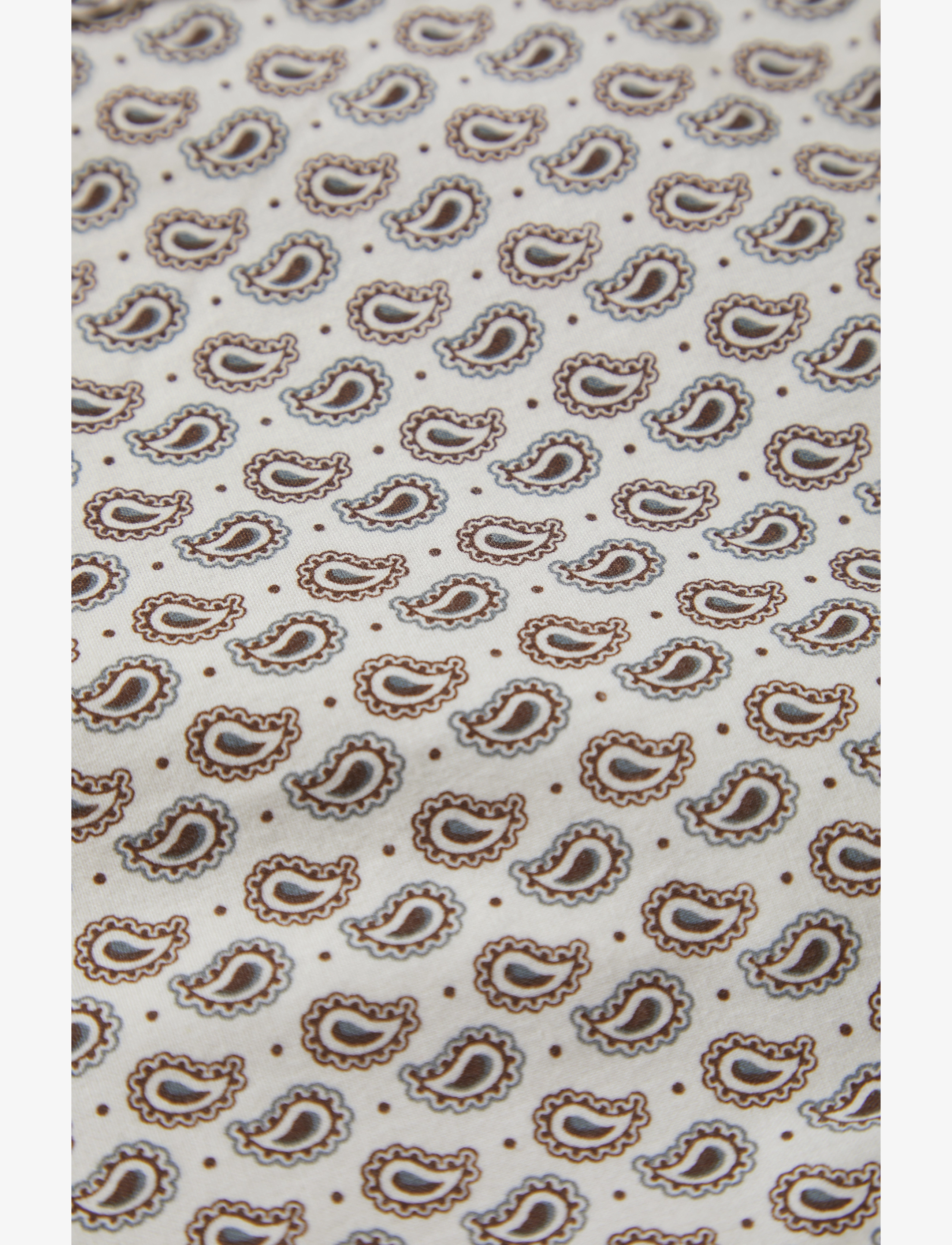 Brixton - Charter Print S/S Wvn - lühikeste varrukatega särgid - off white/paisley - 3