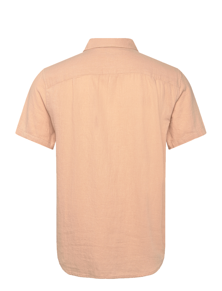 Brixton - Charter Org Cttn S/S Wvn - oxford-skjortor - hazelnut - 2