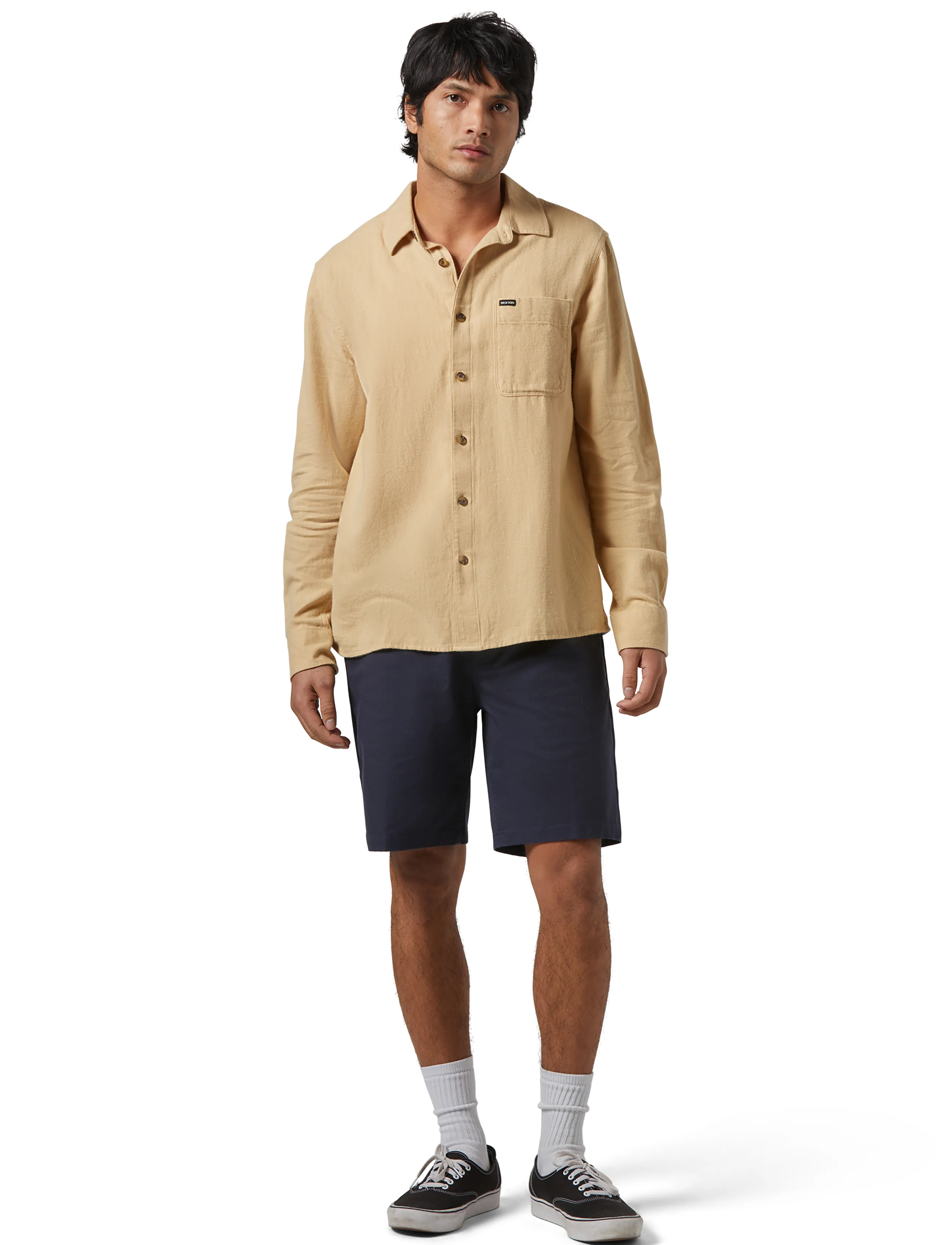 Brixton - Choice Chino Short 19" - chinos shorts - washed navy - 5