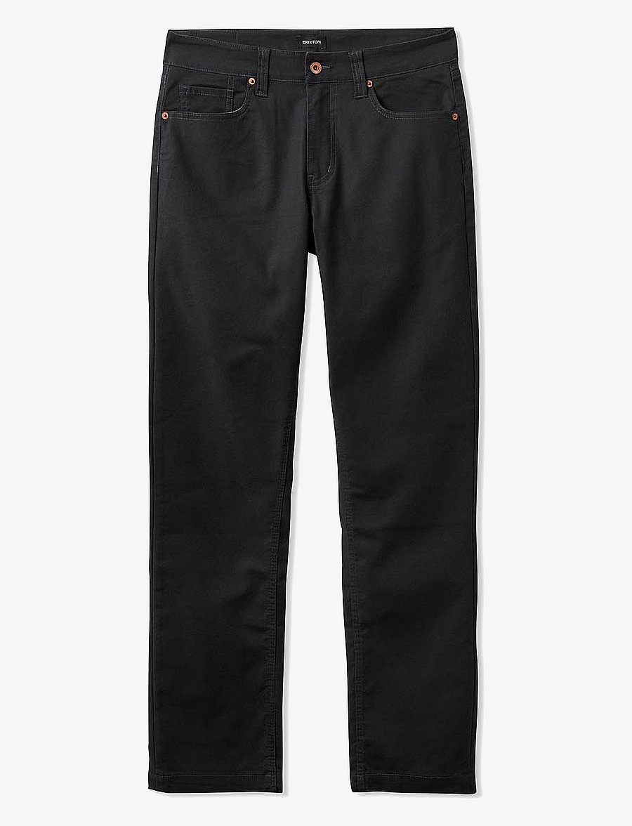 Brixton - Builders 5 Pocket Pant - black - 1