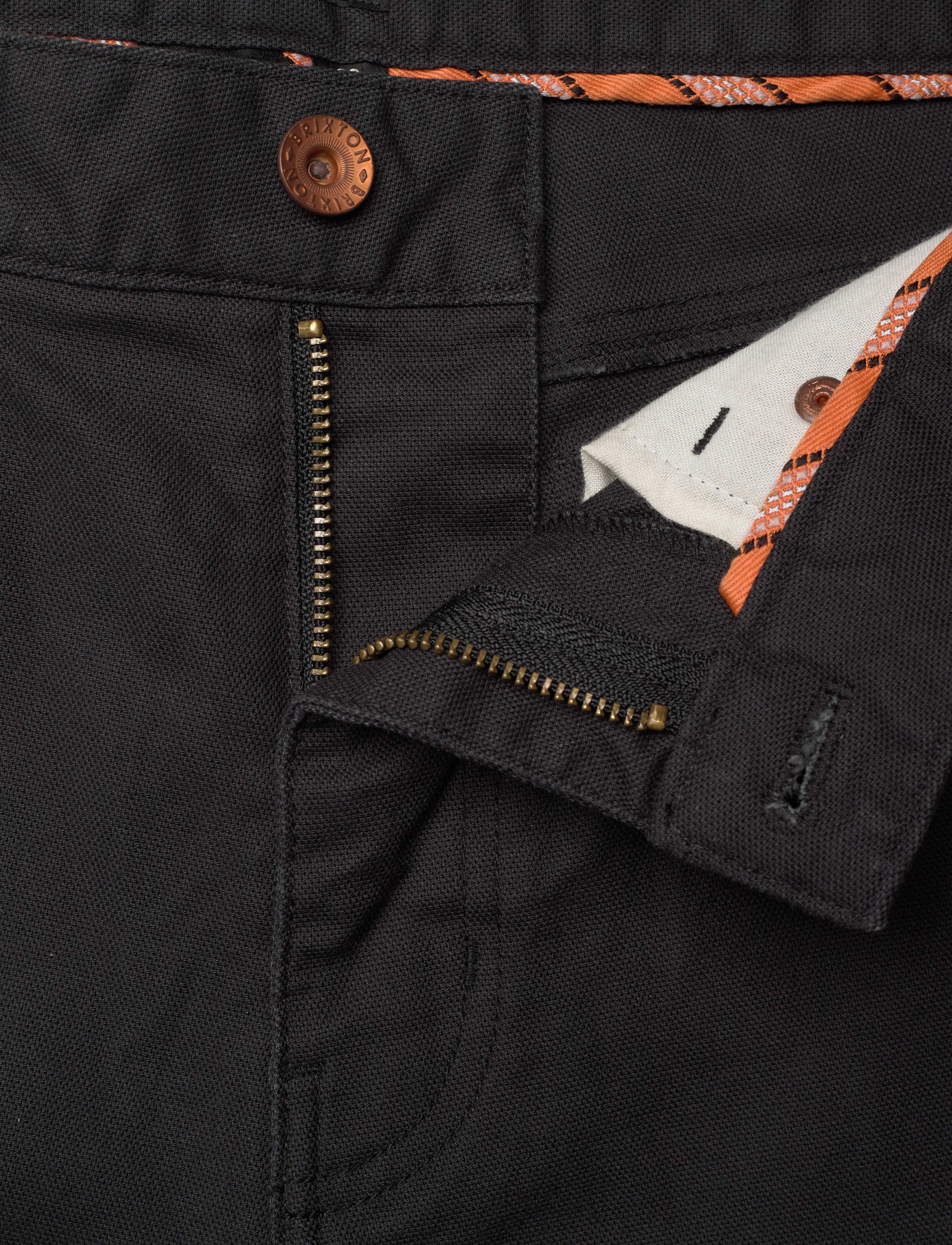 Brixton - Builders 5 Pocket Pant - vīriešiem - black - 4