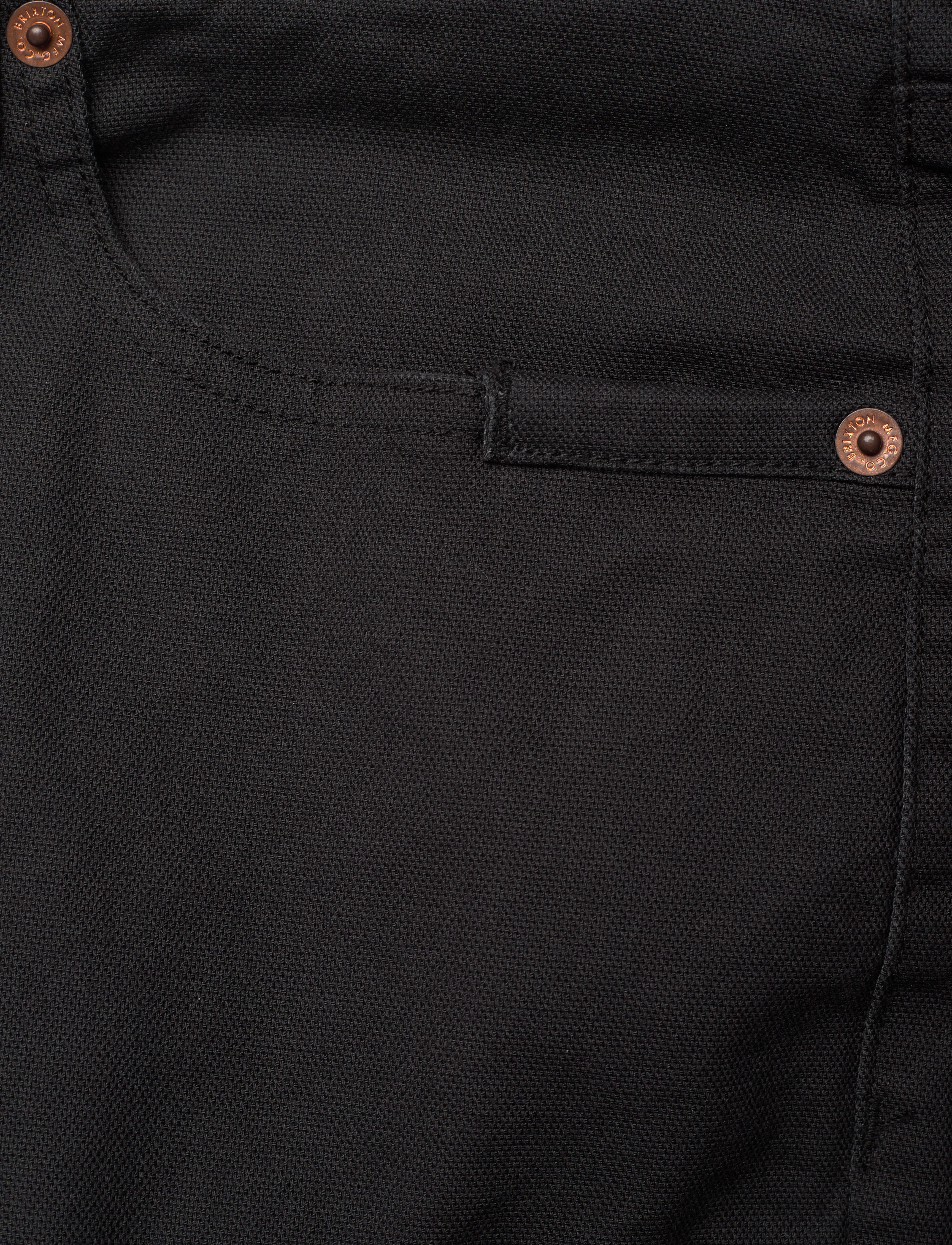 Brixton - Builders 5 Pocket Pant - vīriešiem - black - 5