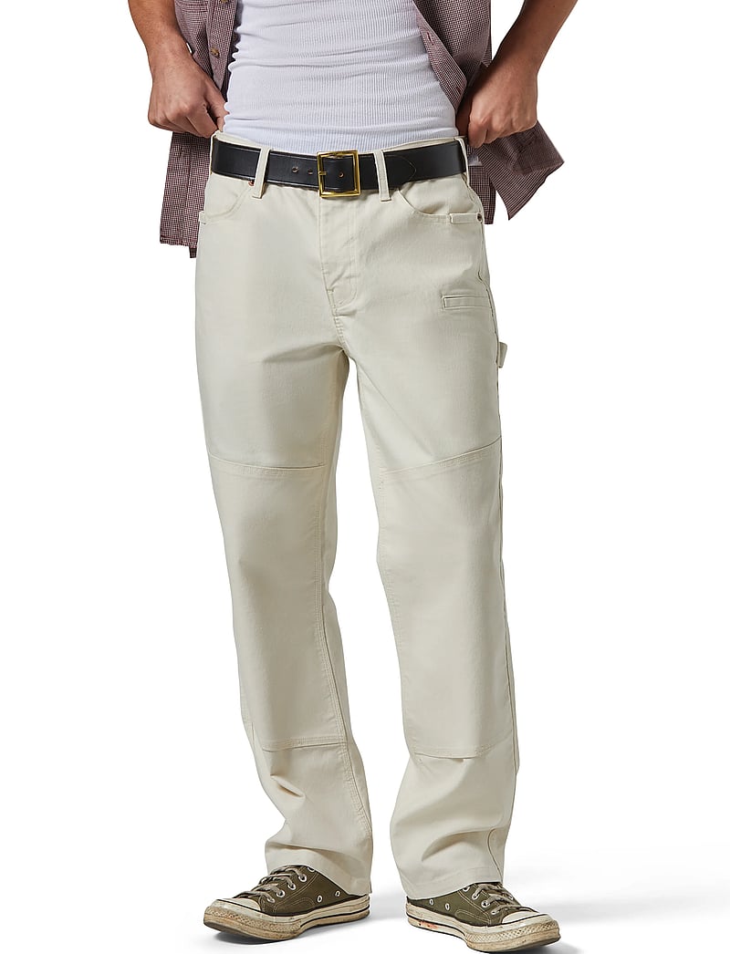 Brixton - Builders Carpenter Pant - cargobyxor - egret white - 0