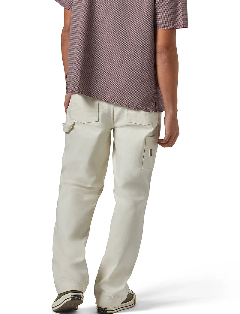 Brixton - Builders Carpenter Pant - cargobyxor - egret white - 5