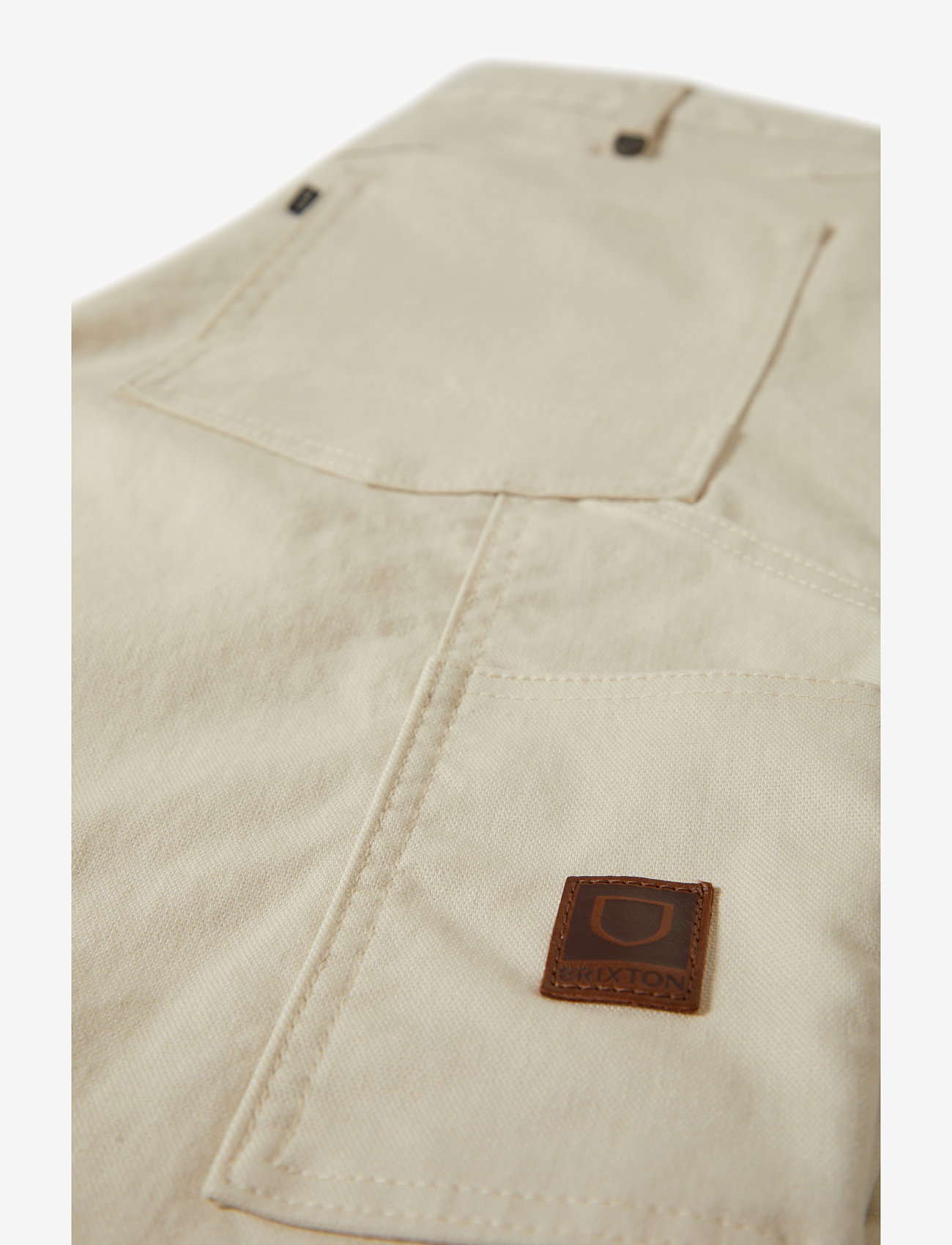 Brixton - Builders Carpenter Pant - cargobyxor - egret white - 3