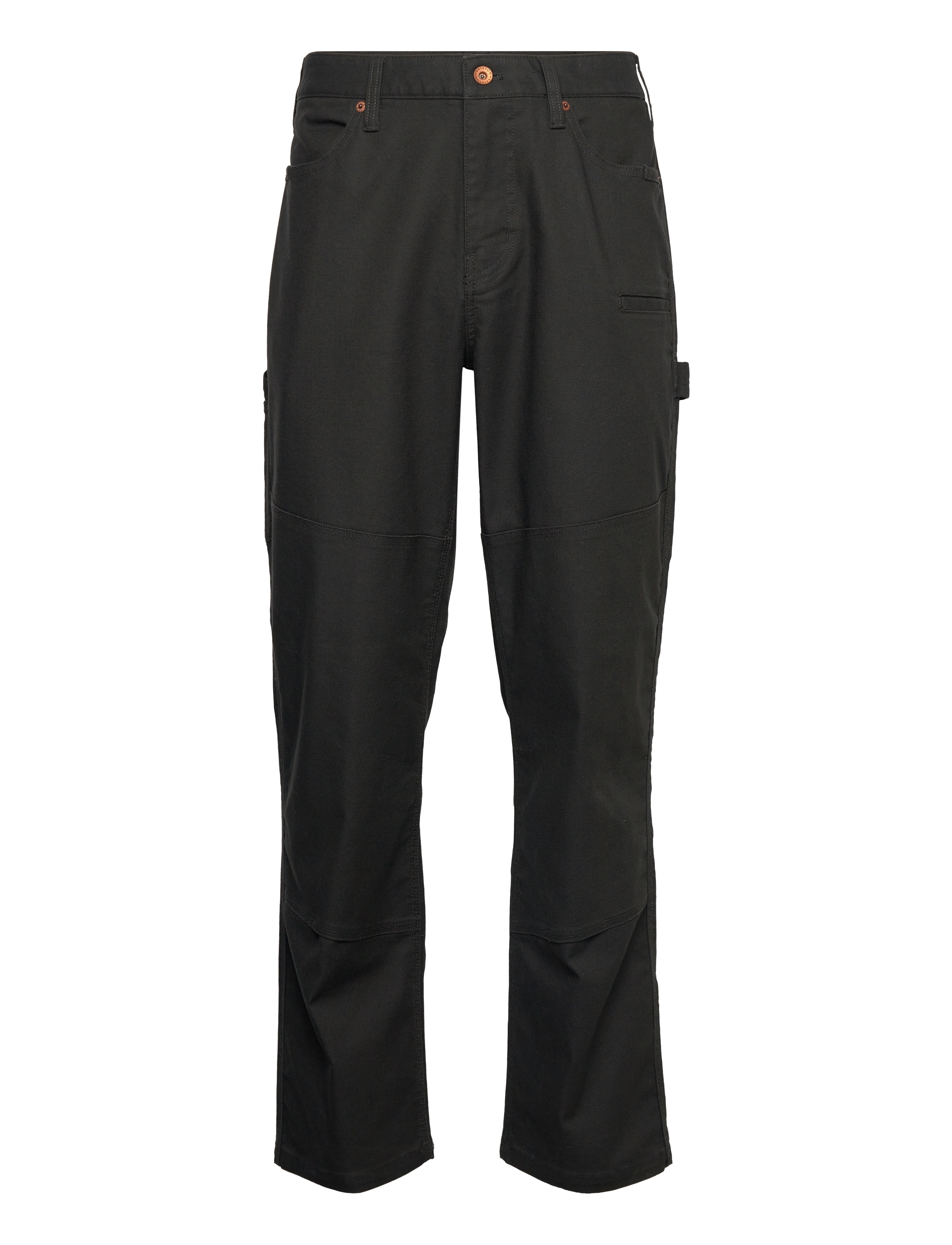 Brixton Builders Carpenter Pant, 34 x 31, Trousers, Schwarz - Cargo Pants, Männerswear