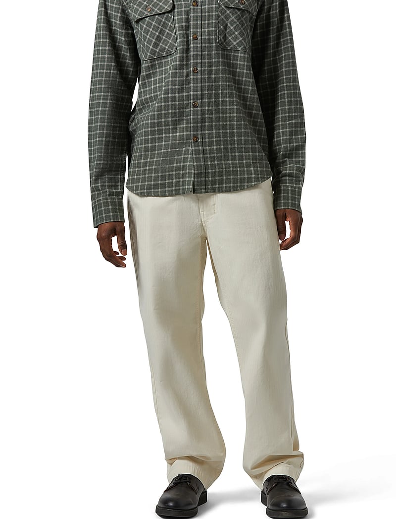 Brixton - Surplus Herringbone Trouser Pa - casual bukser - whitecap - 0