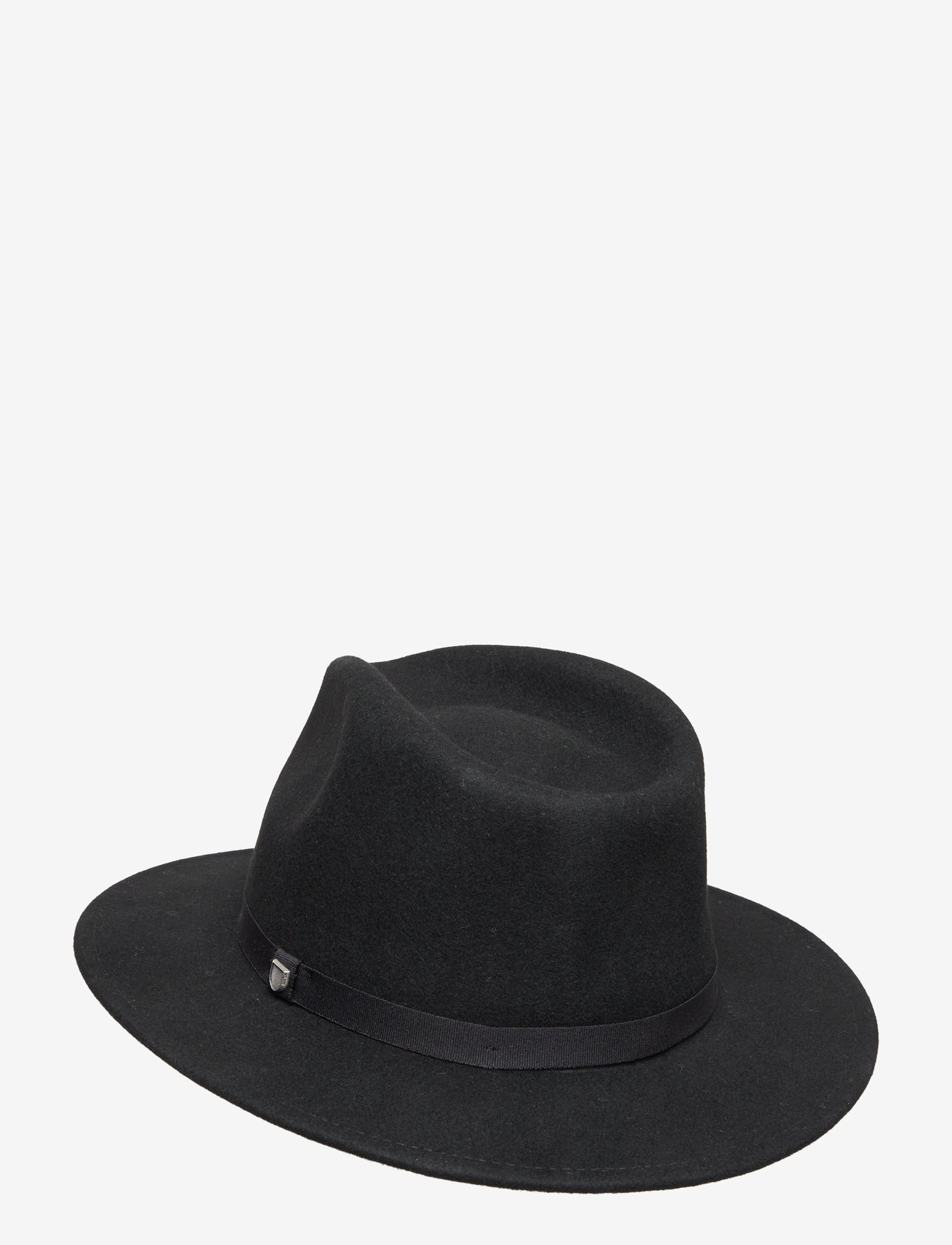 Brixton - Messer Packable Fedora - mütsid - black/black - 1