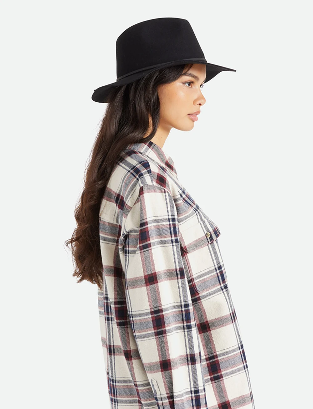 Brixton - Wesley Fedora - cepures - black - 5