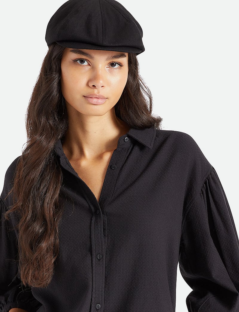 Brixton - Brood Snap Cap - flat caps - black - 5