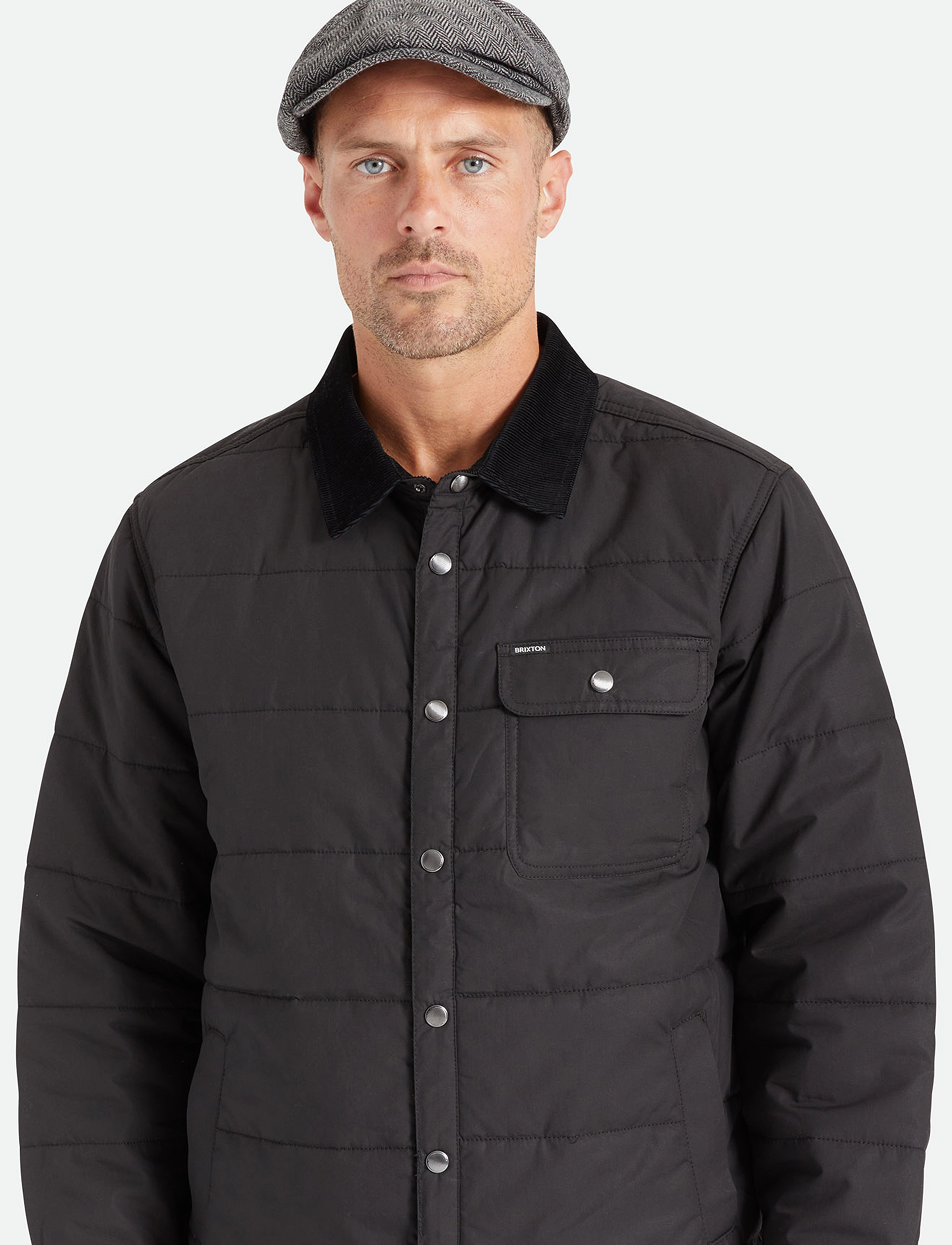 Brixton Brood Snap Cap, XS, Grey, Hovedbeklædning > Hatte, Dame