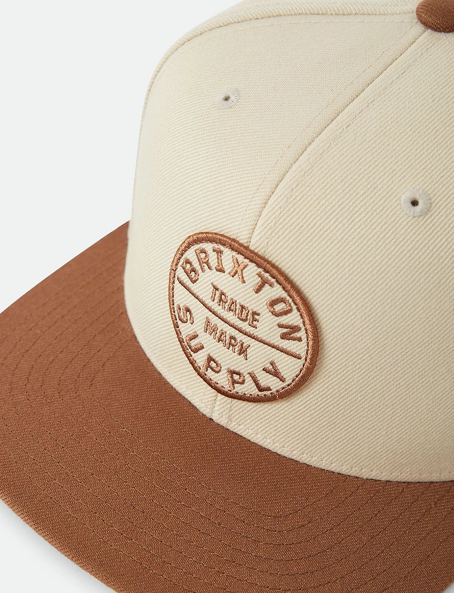 Brixton - Oath Iii Snapback - kasketter - khaki/caramel - 2