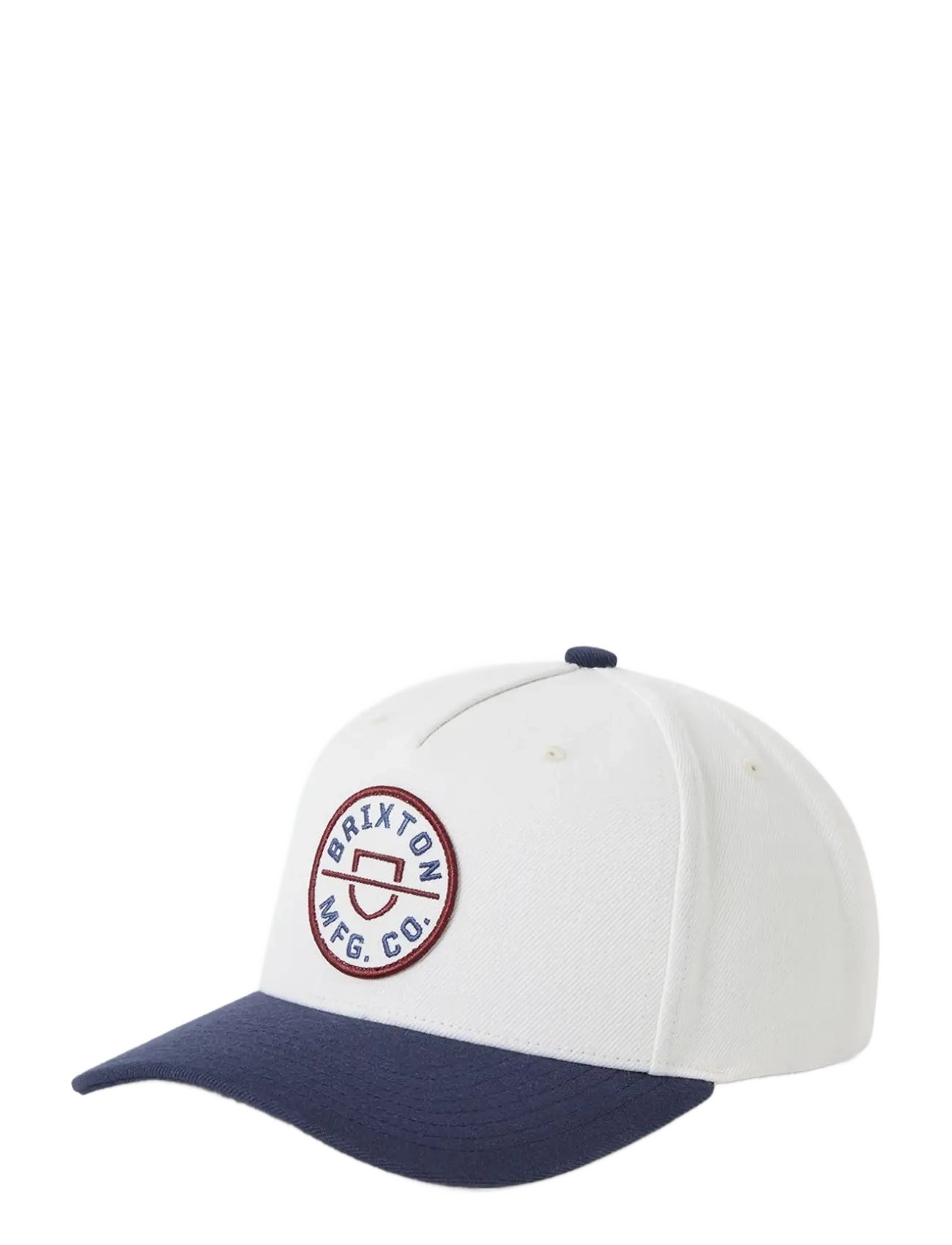 Brixton Crest C Mp Snapback, One Size, Headwear, Creme - Caps, Männerswear
