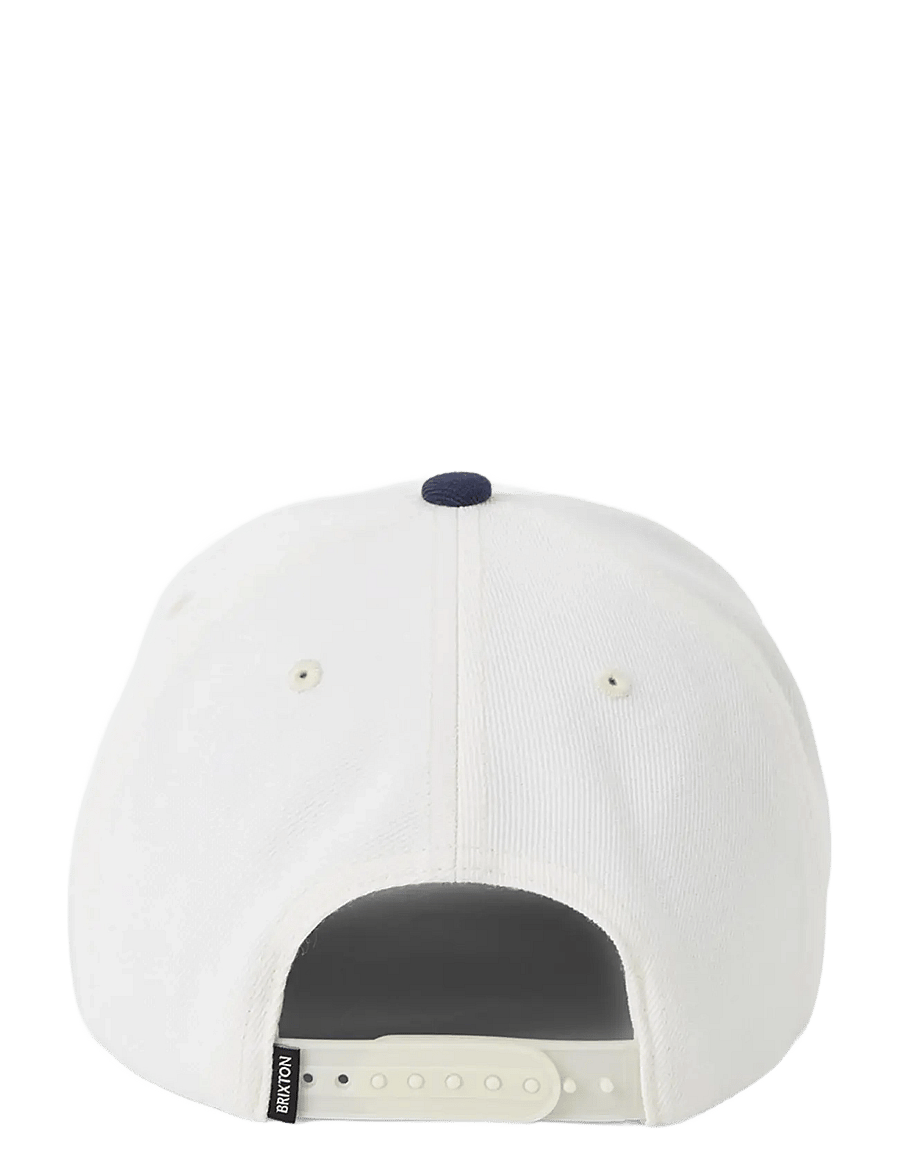 Brixton - Crest C Mp Snapback - kepurės su snapeliu - wax paper/navy - 1