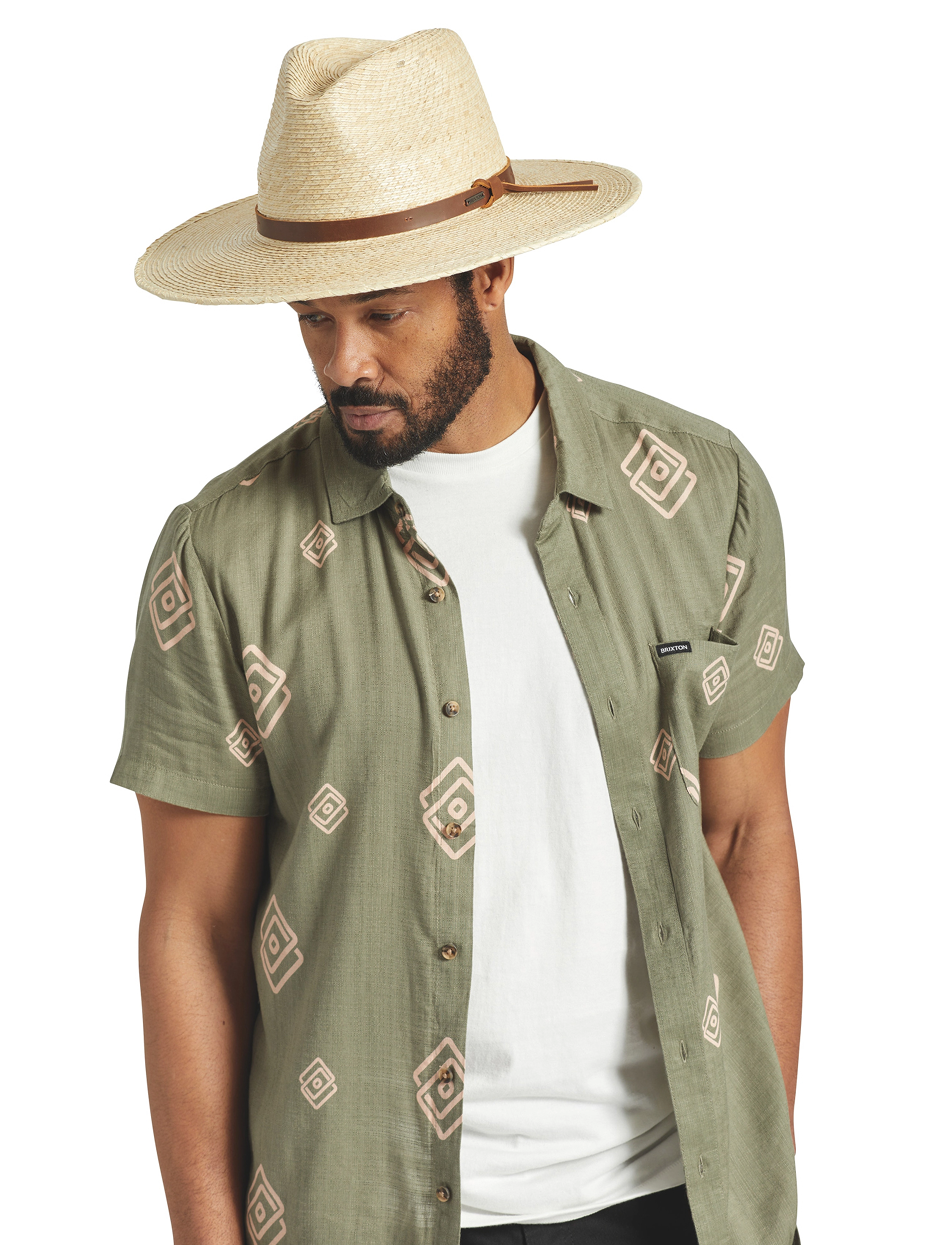 Brixton - Field Proper Straw Hat - natural/brown - 4